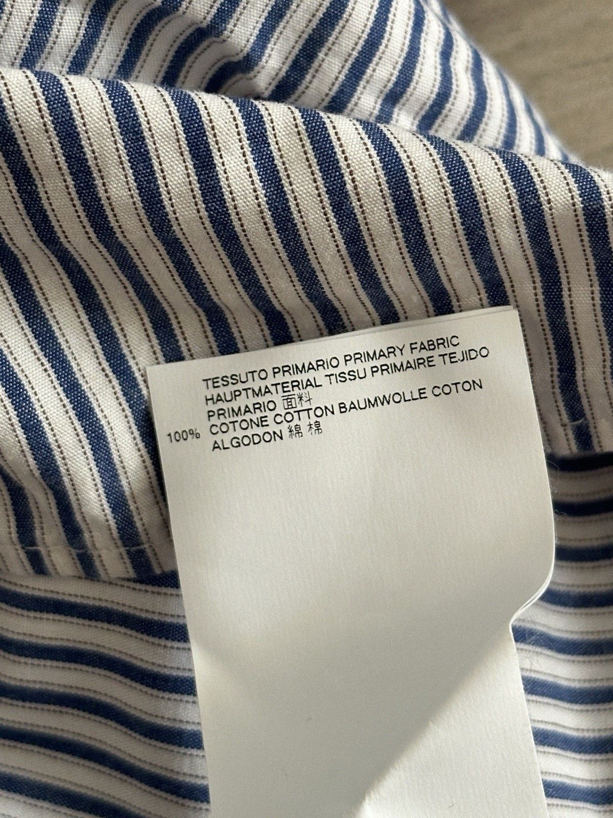 Vivienne Westwood Vivienne Westwood Mens Striped Shirt size EU-50/US-40 Size US M / EU 48-50 / 2 - 9 Thumbnail