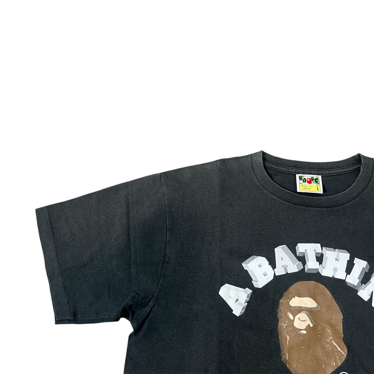 Bape A Bathing Ape 2011 Big Logo Icon Tee Streetwear Size US L / EU 52-54 / 3 - 3 Thumbnail