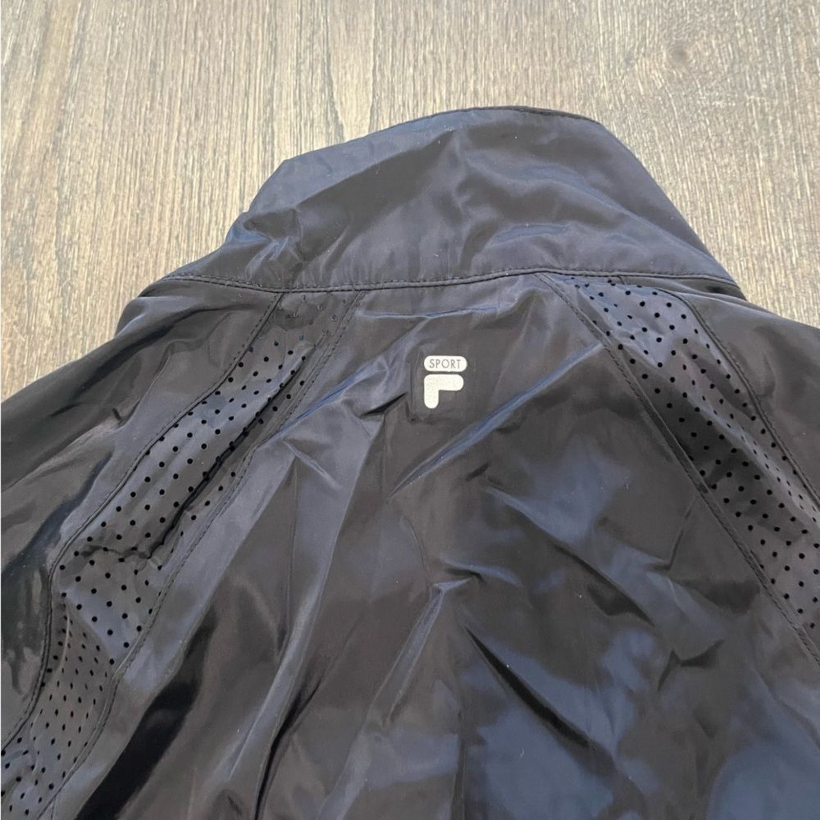 Fila NWOT Fila Sport Womens Black Rain Jacket - Size XS Size XS / US 0-2 / IT 36-38 - 6 Thumbnail