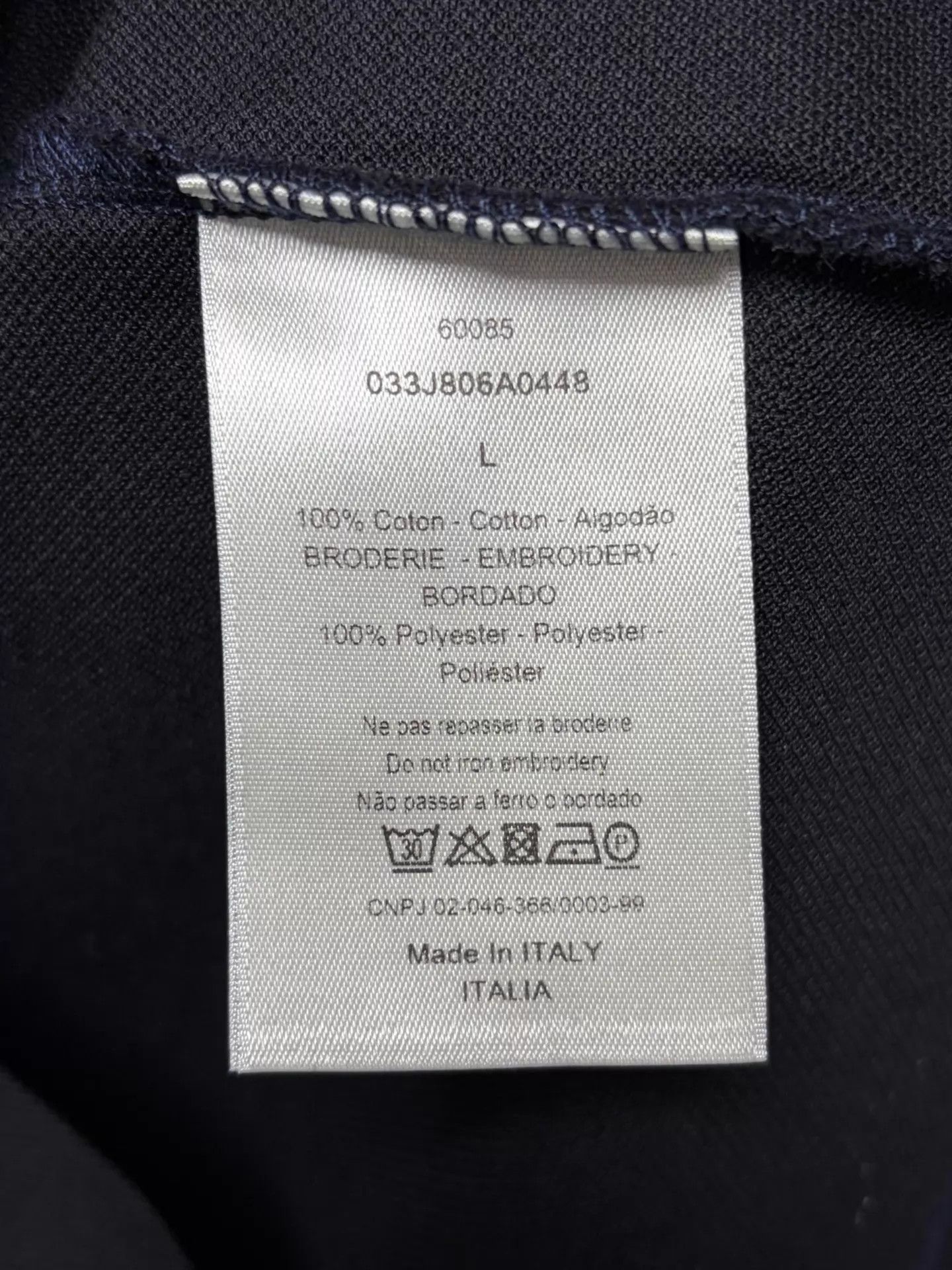 Dior Dior x AJ Short Polo L Size US L / EU 52-54 / 3 - 4 Thumbnail