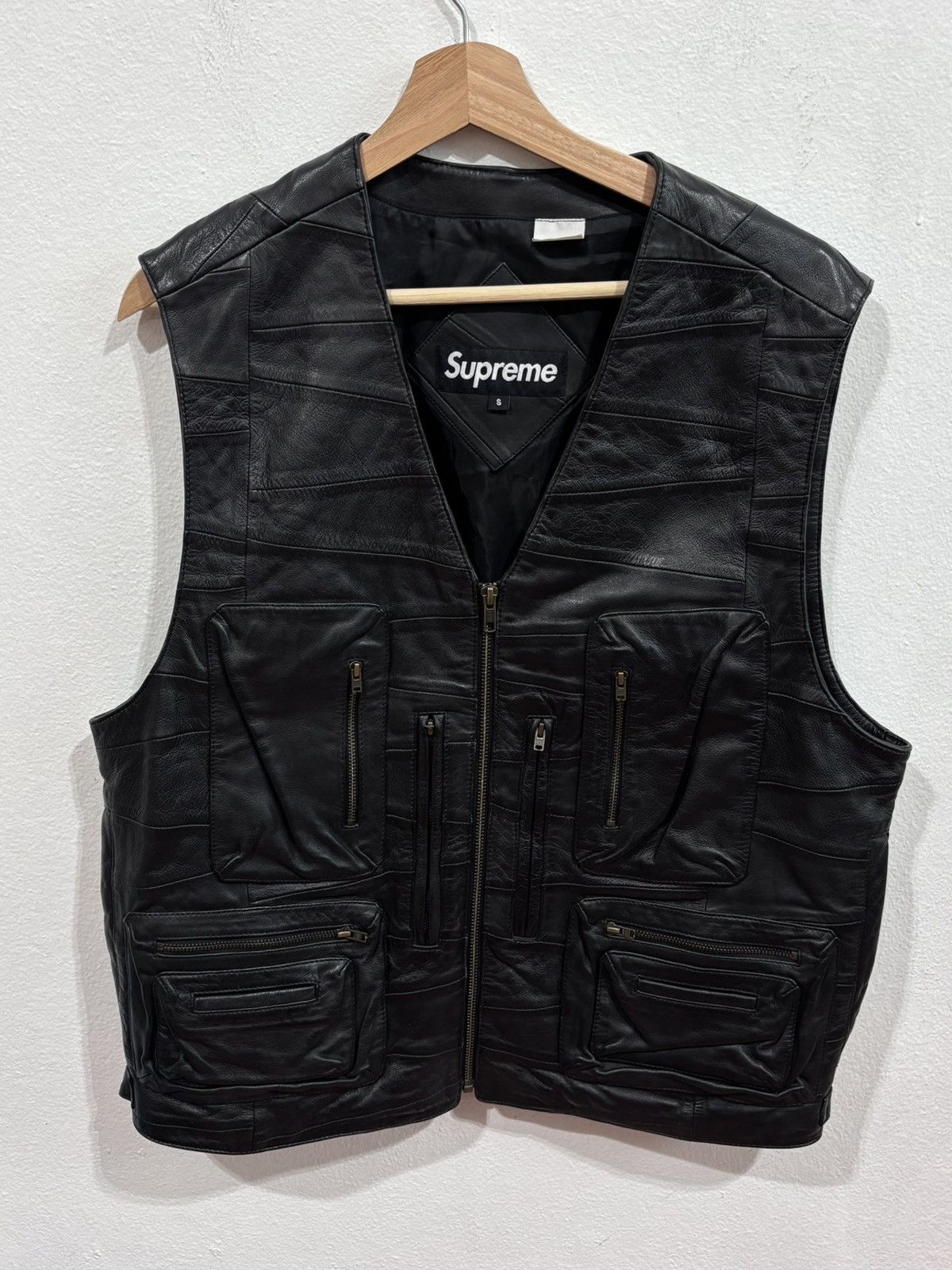 トップス Supreme Eagle Leather Vest Supreme Leather Eagle Vest | Grailed