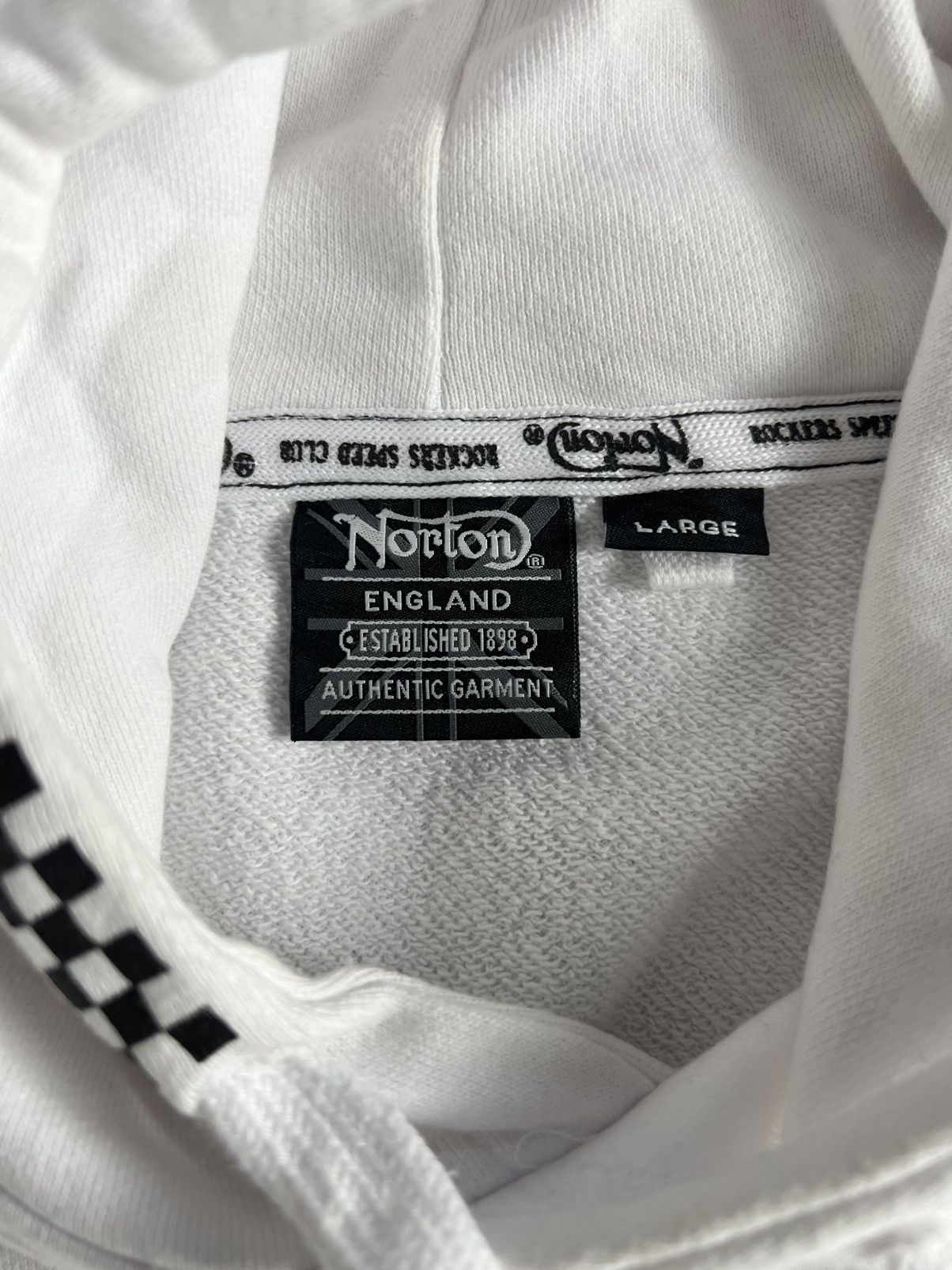 Norton Vintage England Rockers Speed Club Norton Motorcycle Hoodie Size US M / EU 48-50 / 2 - 8 Thumbnail