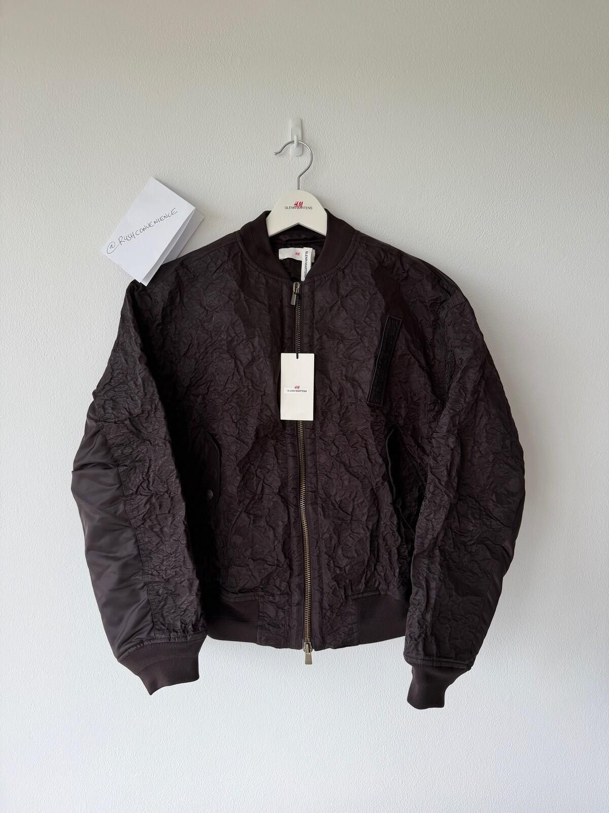 Other new H&M Glenn Martens Foiled Bomber Jacket brown extra small Size US XS / EU 42 / 0 - 1 Thumbnail
