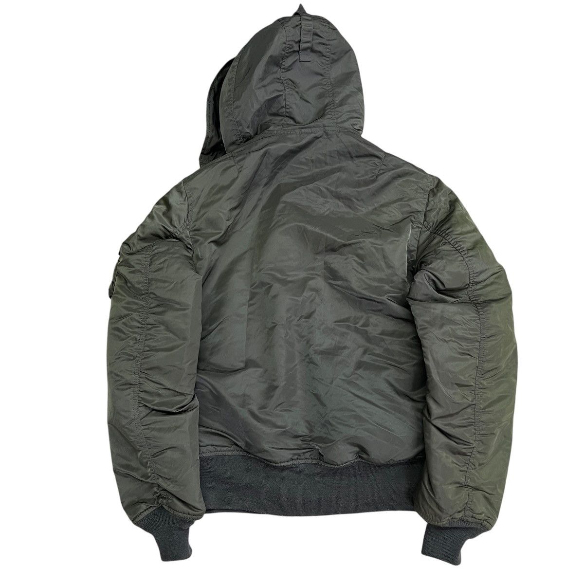 Alpha Industries 💥 ALPHA M-1 WITH HOODED BOMBER JACKET Size US L / EU 52-54 / 3 - 6 Thumbnail