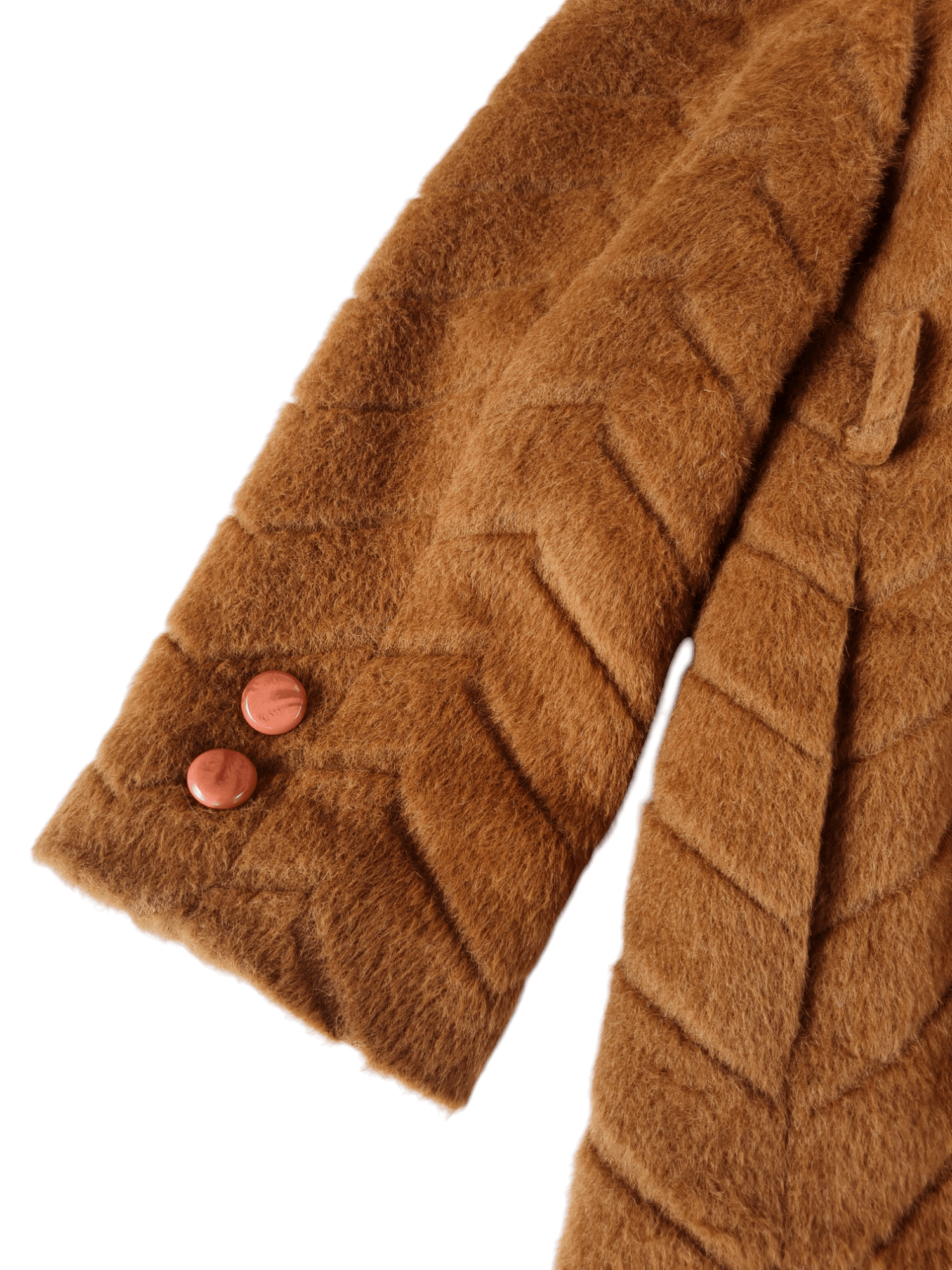 Japanese Brand × Vintage Vtg Elizaladam Fur Wool Jacket Brown Size L / US 10 / IT 46 - 8 Thumbnail