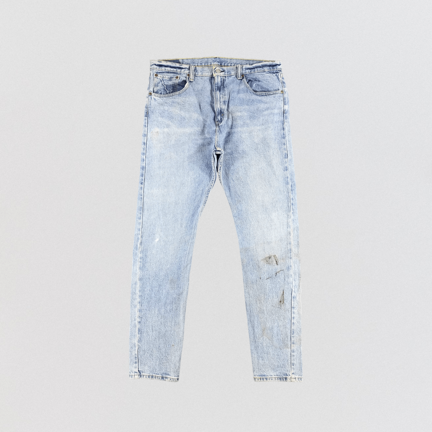 Levi's × Vintage Vintage Light Wash Levis 512 Jeans-JM1830 Size US 37 - 1 Thumbnail