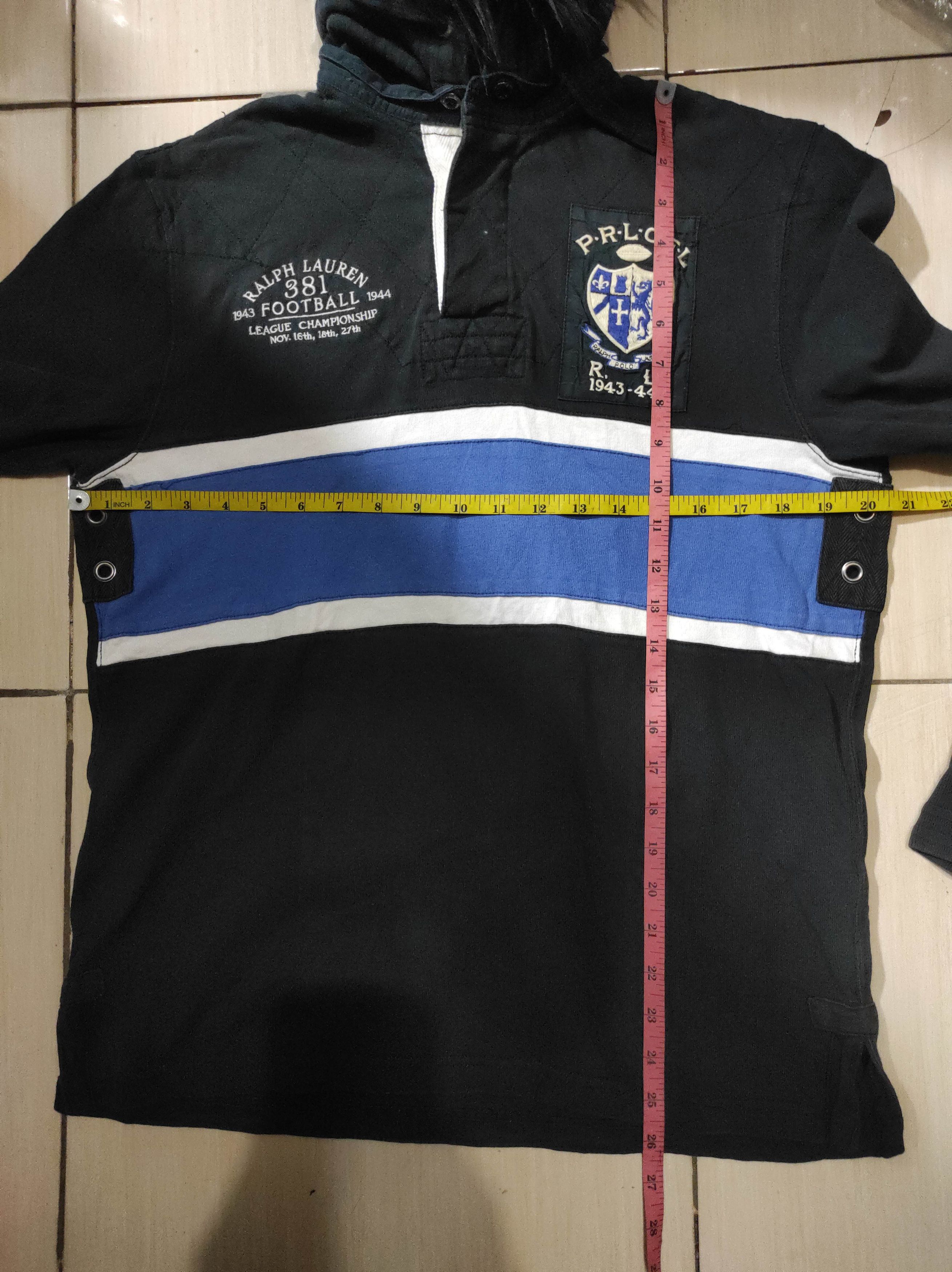 Polo Ralph Lauren Polo Ralph Lauren Football Half Button Fur Hoodie LGB style Size US S / EU 44-46 / 1 - 22 Thumbnail