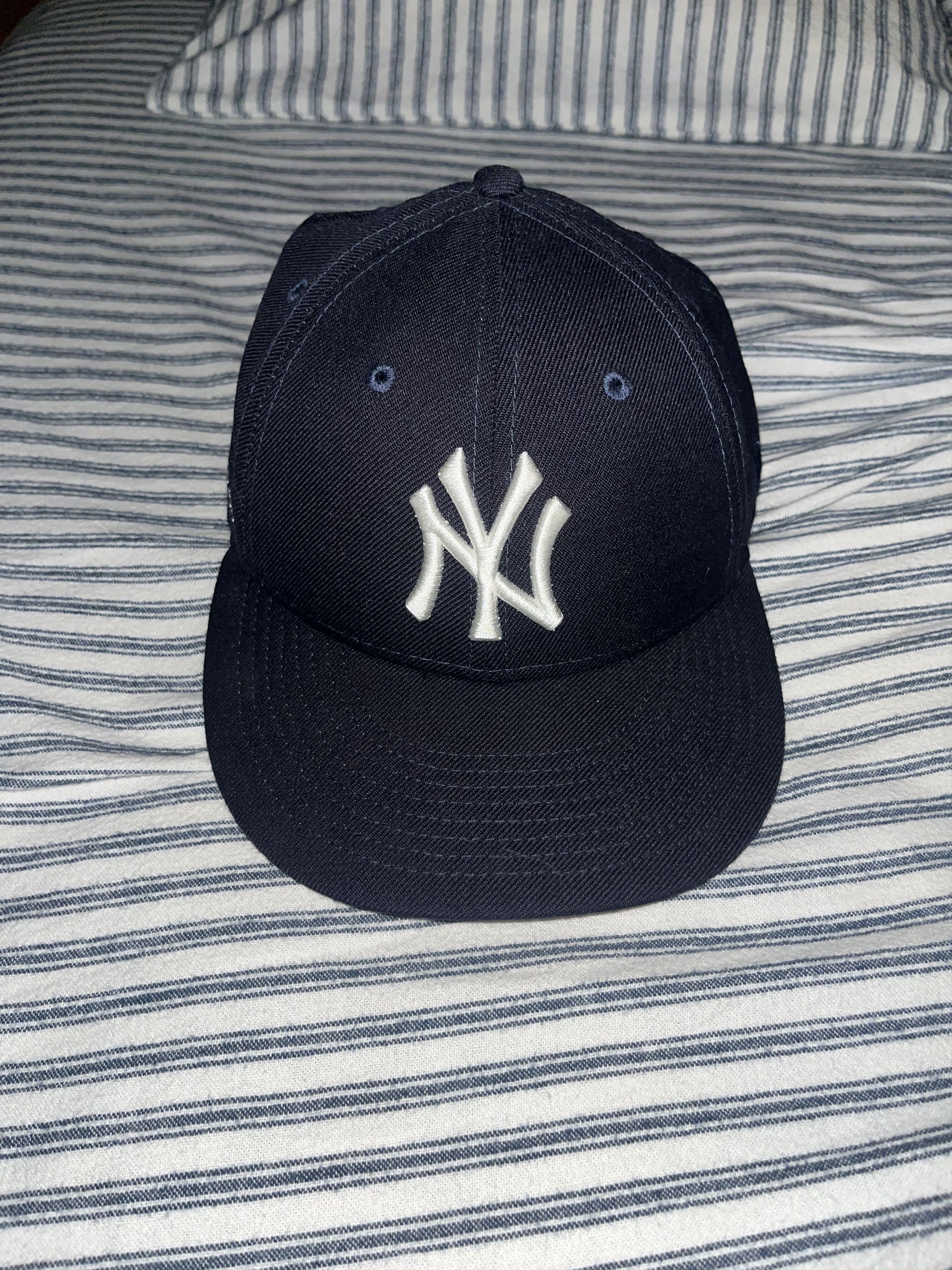 Aime Leon Dore × New Era Size 7 Aimé Leon Dore New York Yankees Navy Fitted Hat Size ONE SIZE - 1 Thumbnail