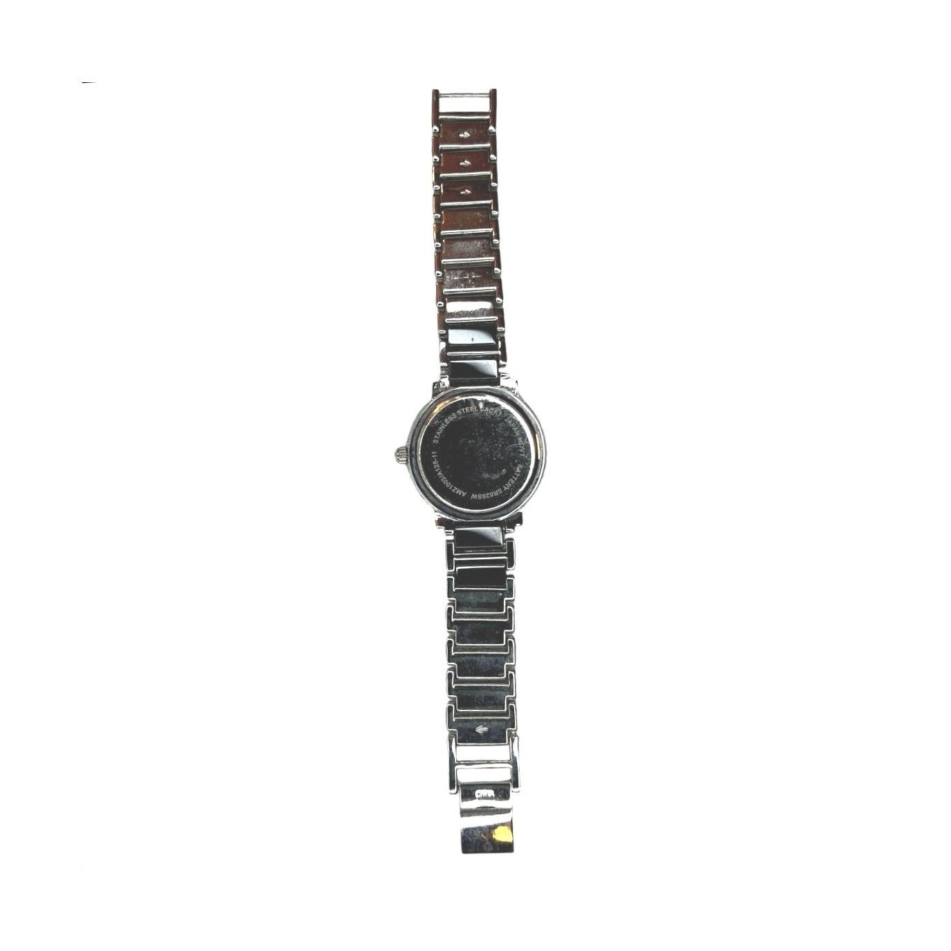 Geneva Geneva Stainless Steel Watch Silver Classic Minimalist Size ONE SIZE - 3 Thumbnail
