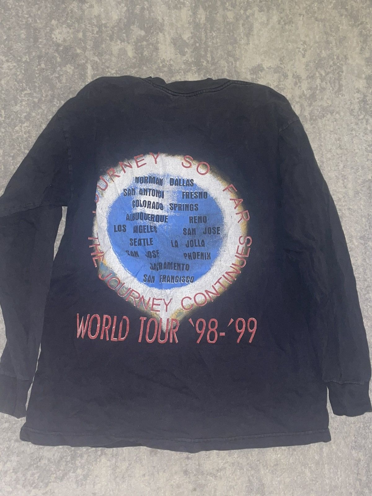 Vintage Journey Concert Tour Longsleeve Size US L / EU 52-54 / 3 - 2 Thumbnail