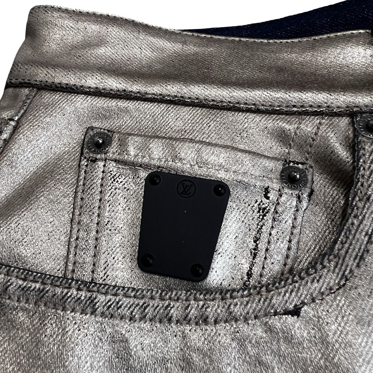 Louis Vuitton Louis Vuitton 2023AW Coating Straight Cut Pants 38 Size US 32 / EU 48 - 4 Thumbnail