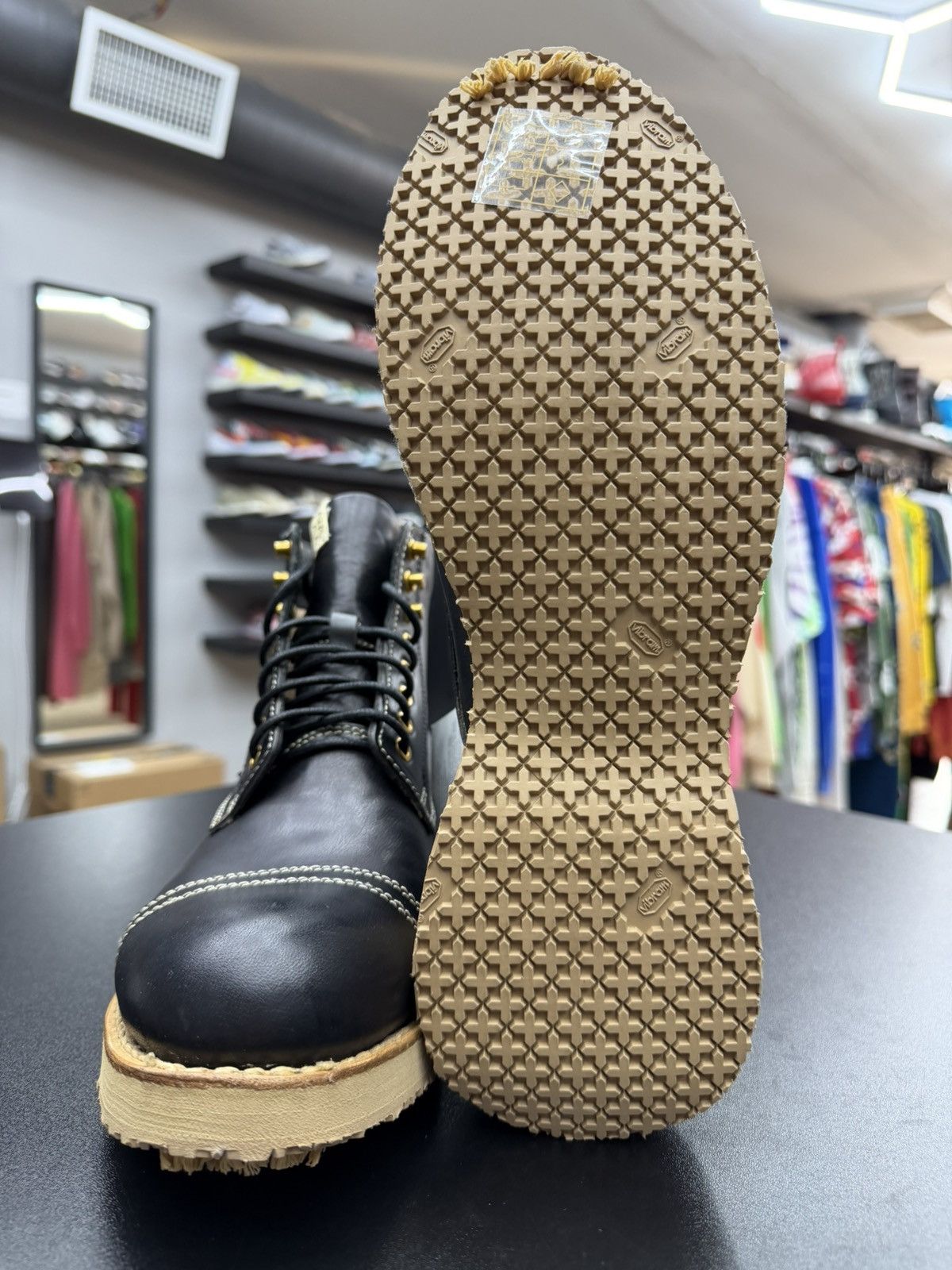 Visvim Size 10 - Visvim Virgil Boots Cap Folk Black Brand New! Size US 10 / EU 43 - 11 Thumbnail