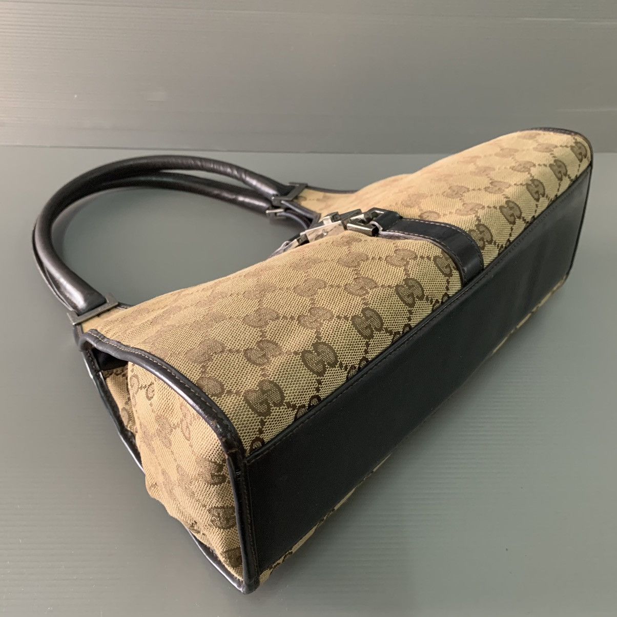 Gucci Gucci Jackie Monogram Hobo Bag Size ONE SIZE - 4 Thumbnail
