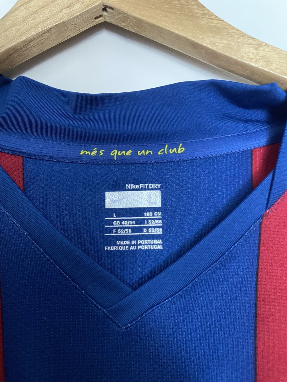 Nike FC Barcelona 2007 Camp Nou Anniversary Jersey – Zambrotta Size US XL / EU 56 / 4 - 3 Thumbnail