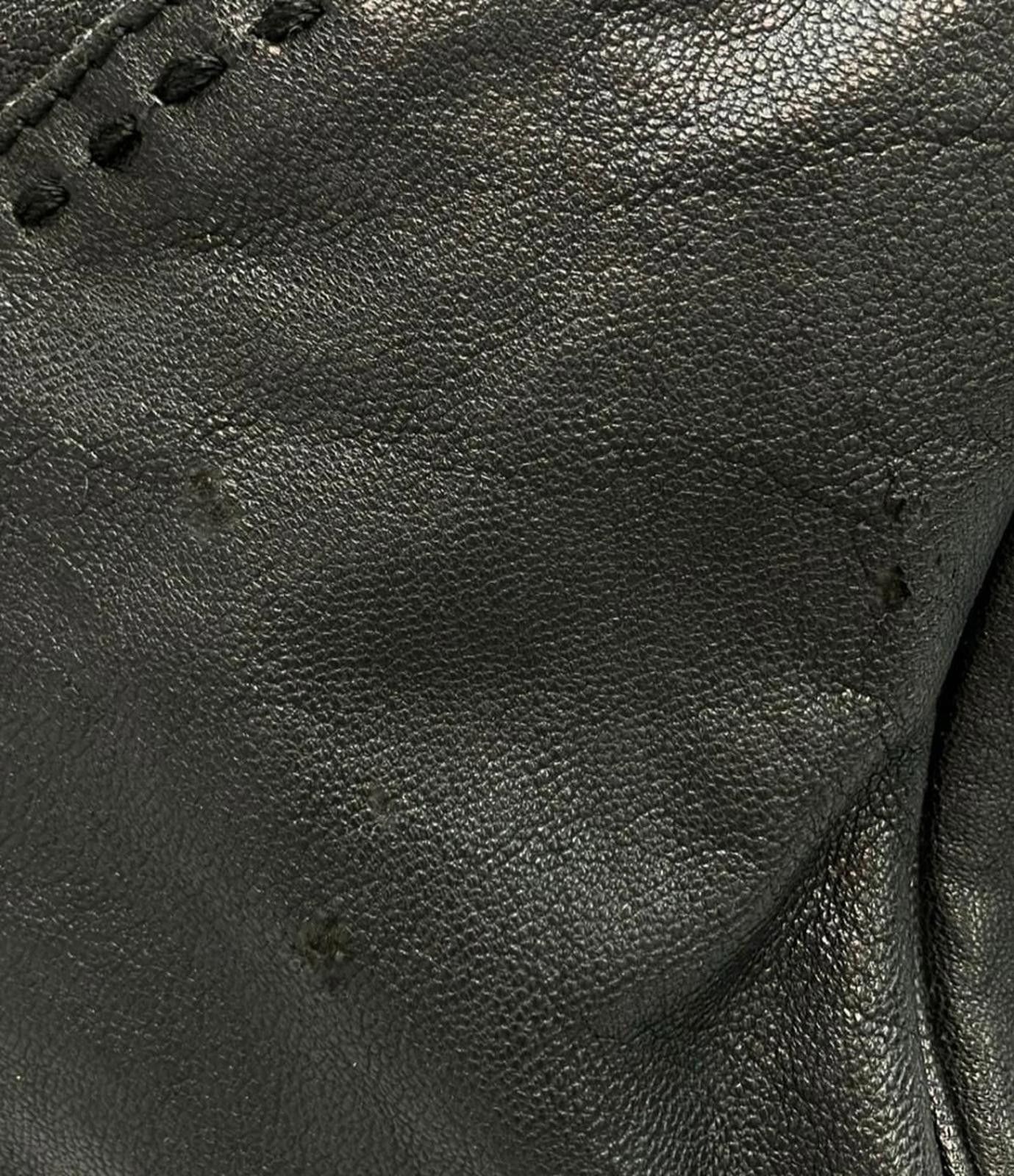 Saint Laurent Paris Saint Laurent - Black Leather Handbag Size ONE SIZE - 8 Thumbnail