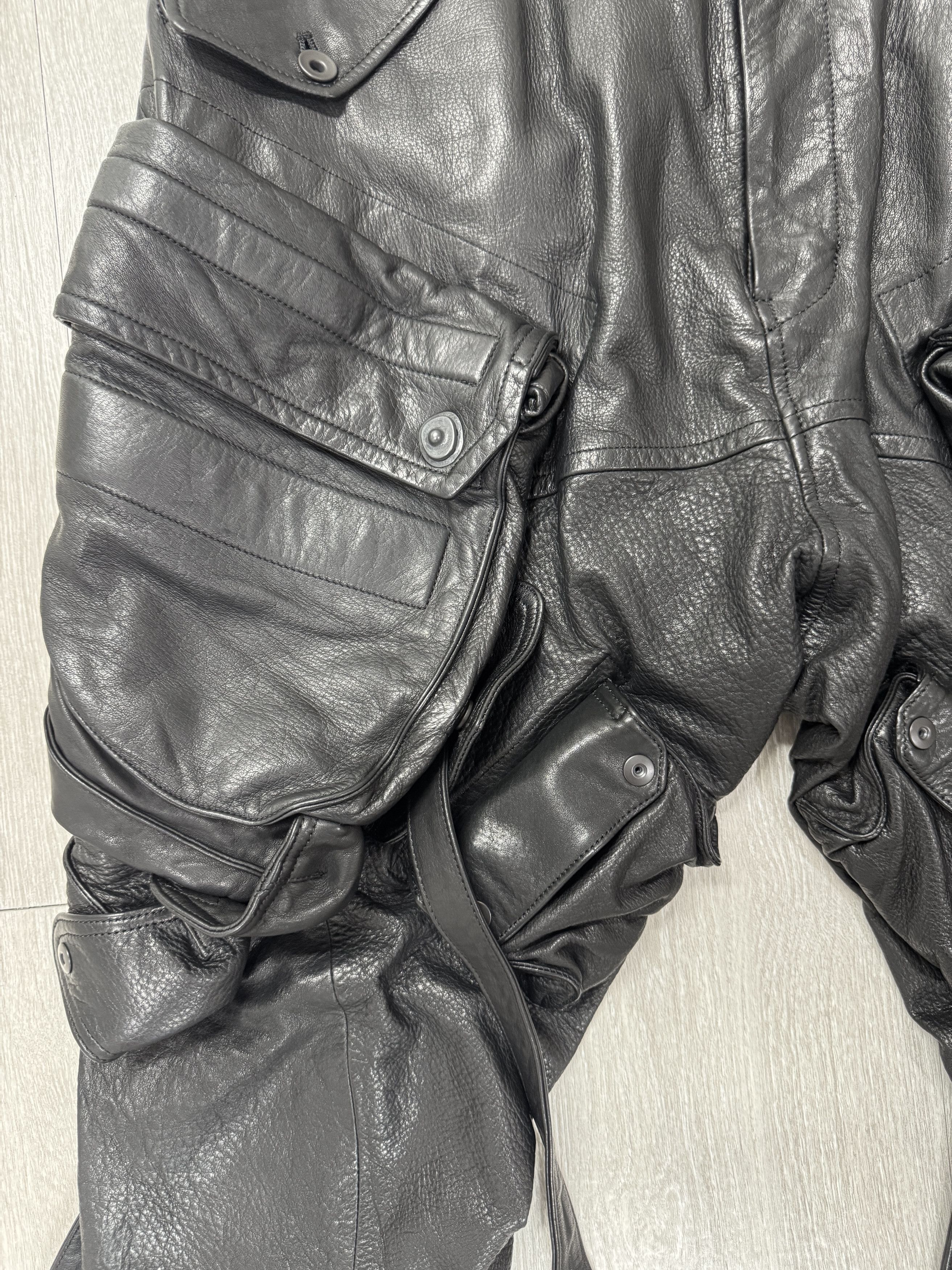 Julius Julius Gasmask Leather pants 3size Size US 32 / EU 48 - 12 Thumbnail