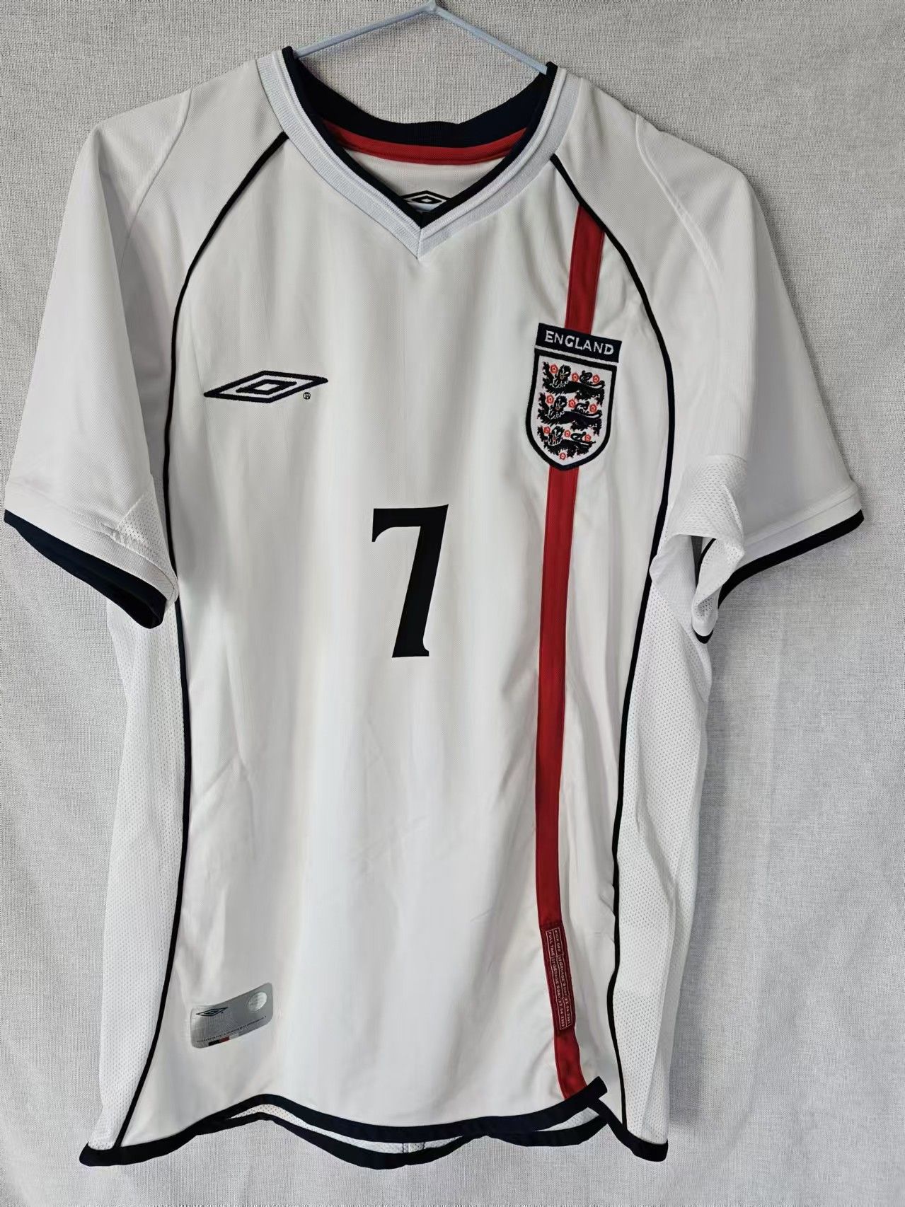 激レア90s 新品 BECKHAM England ユニフォーム スキッパーポロ 激レア90s 新品 BECKHAM England ユニフォーム スキッパーポロ