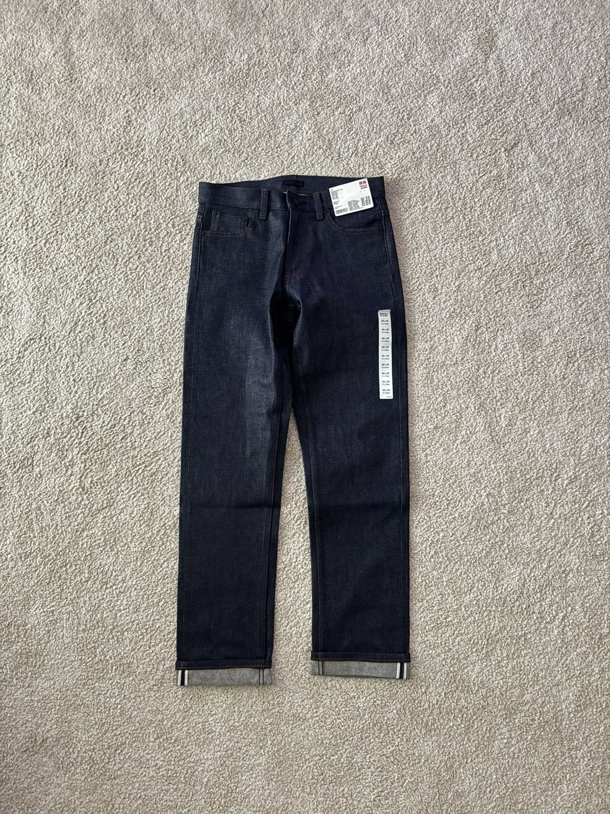 Uniqlo Uniqlo Selvedge Slim Straight Jeans Size US 28 / EU 44 - 1 Thumbnail