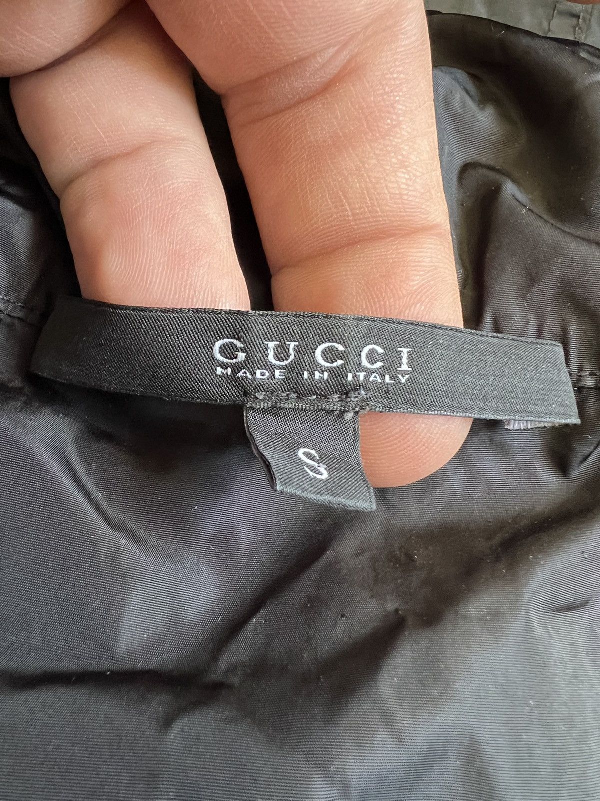 Tom Ford Vintage Gucci Tom Ford two layered zip hoodie logo jacket Size S / US 4 / IT 40 - 10 Thumbnail
