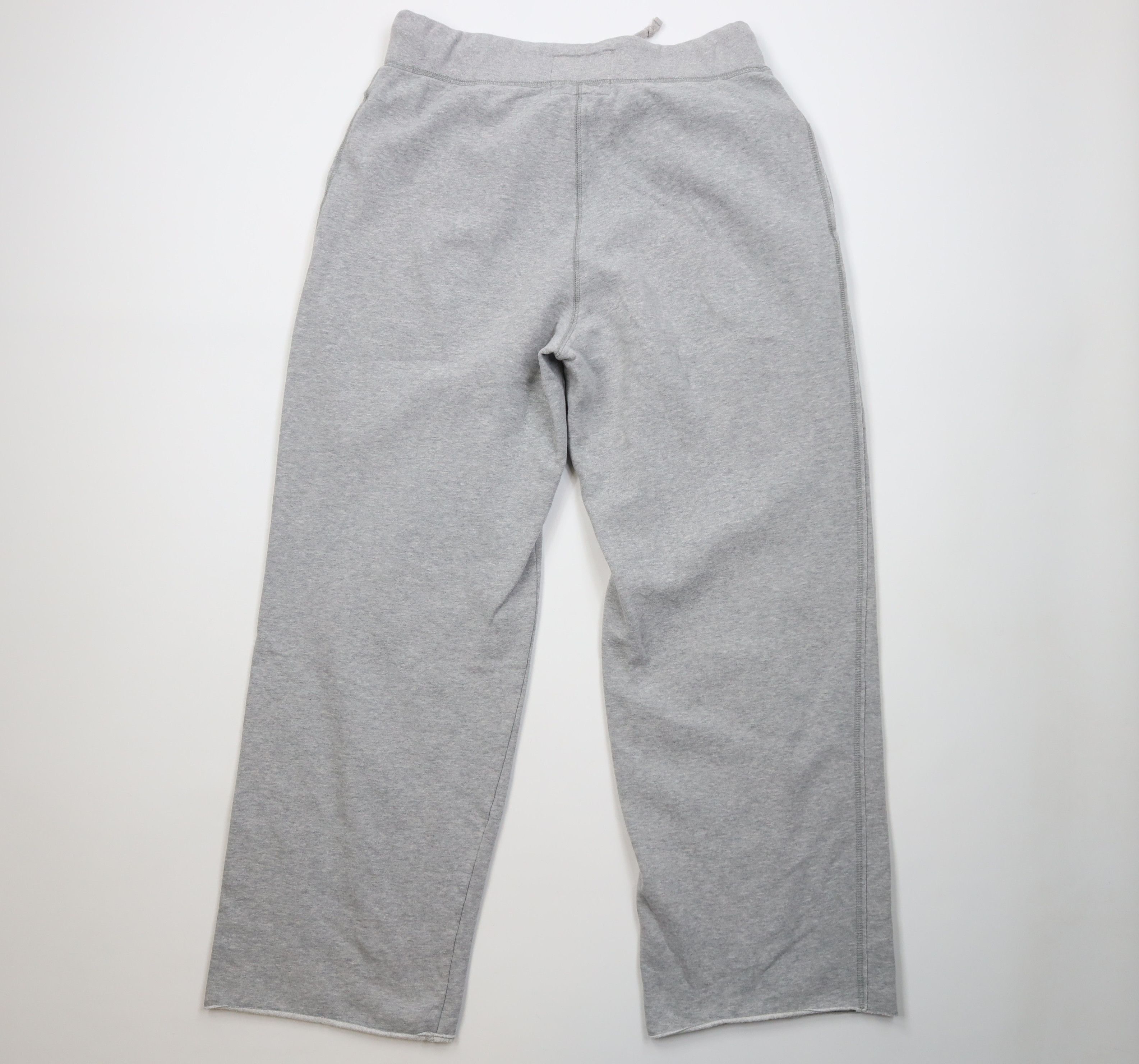 Aeropostale Vintage 90s Y2K Aeropostale Wide Leg Sweatpants Pants Gray Size US 36 / EU 52 - 10 Thumbnail