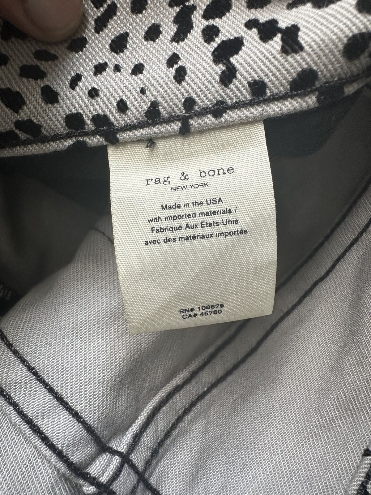 Rag & Bone Rare Rag & Bone Cheetah stripe pant Size US 28 / EU 44 - 6 Thumbnail
