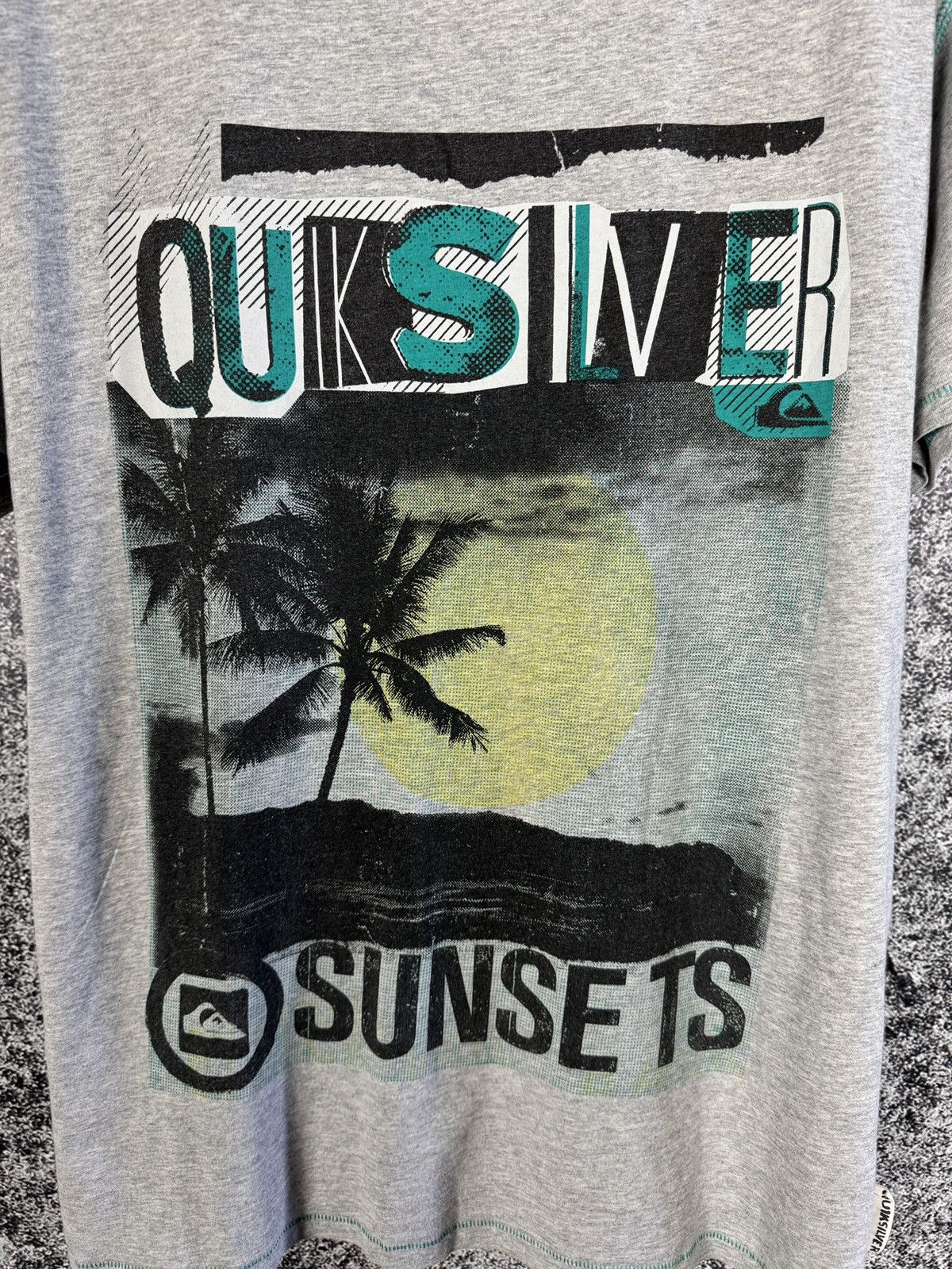 Quiksilver Vintage Quiksilver Surf T-Shirt Big Logo Palm Surfing Size M Size US M / EU 48-50 / 2 - 6 Thumbnail