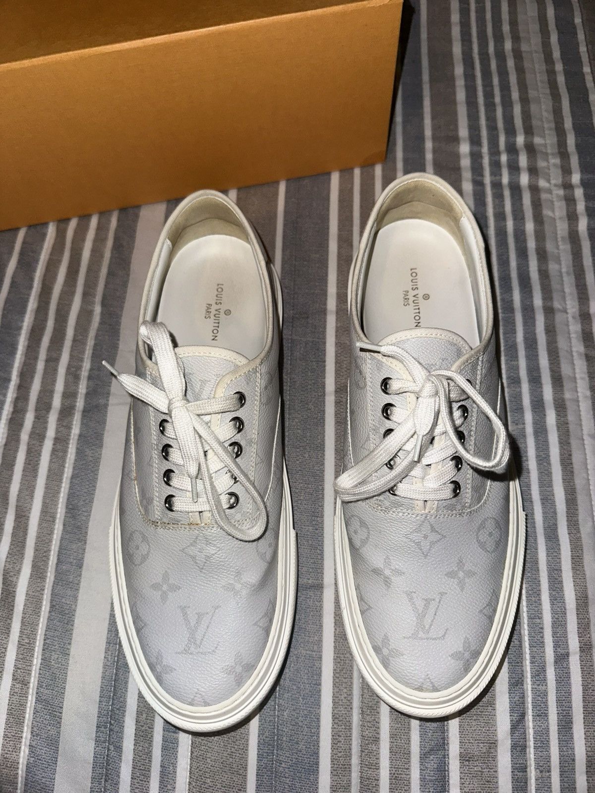 Louis Vuitton Louis Vuitton Trocadero Sneakers Size US 11 / EU 44 - 13 Thumbnail