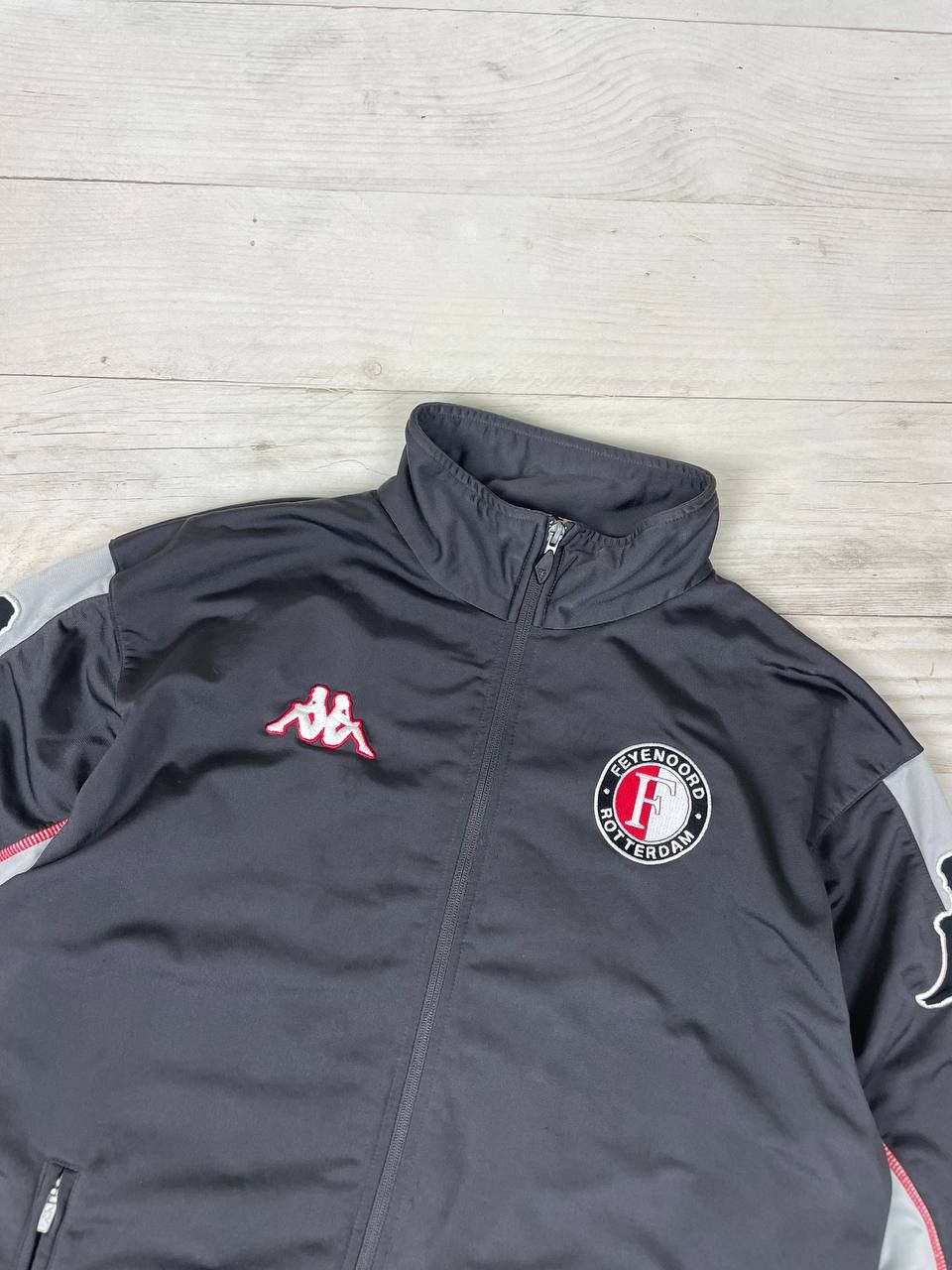 Kappa Kappa FEYENOORD 2001 2002 Training Track Jacket Soccer Size US M / EU 48-50 / 2 - 2 Thumbnail