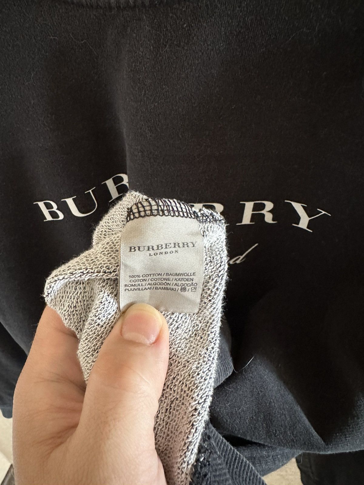 Burberry Burberry sweatshirt size L Size US L / EU 52-54 / 3 - 6 Thumbnail