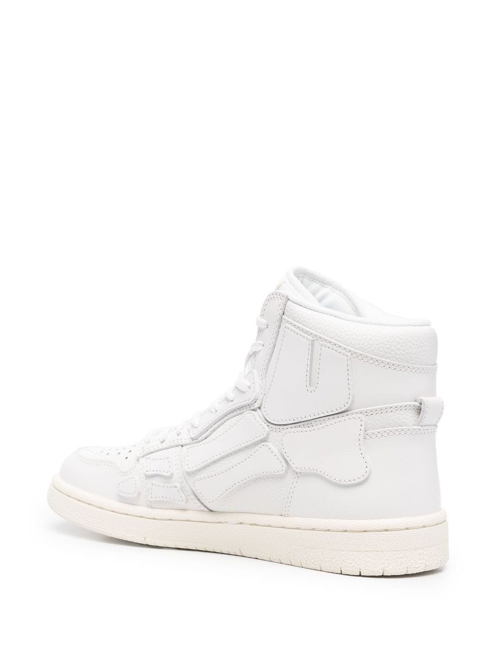 Amiri o1gr1nt0924 Skel Hi-Top Sneakers in White Size US 8 / EU 41 - 3 Thumbnail