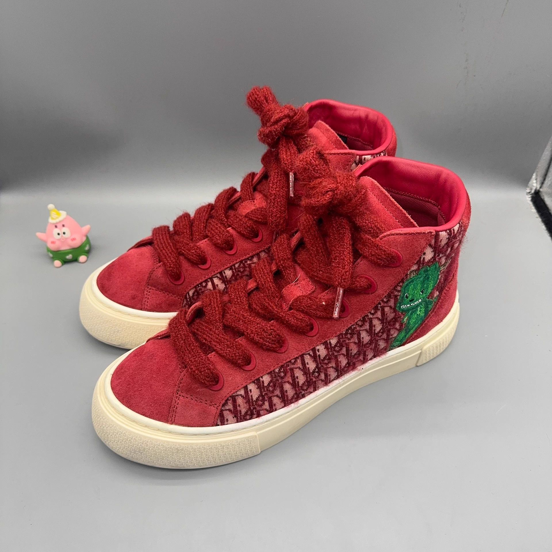 Dior DIOR B33 Red Trainer 42 Size US 9 / EU 42 - 1 Thumbnail