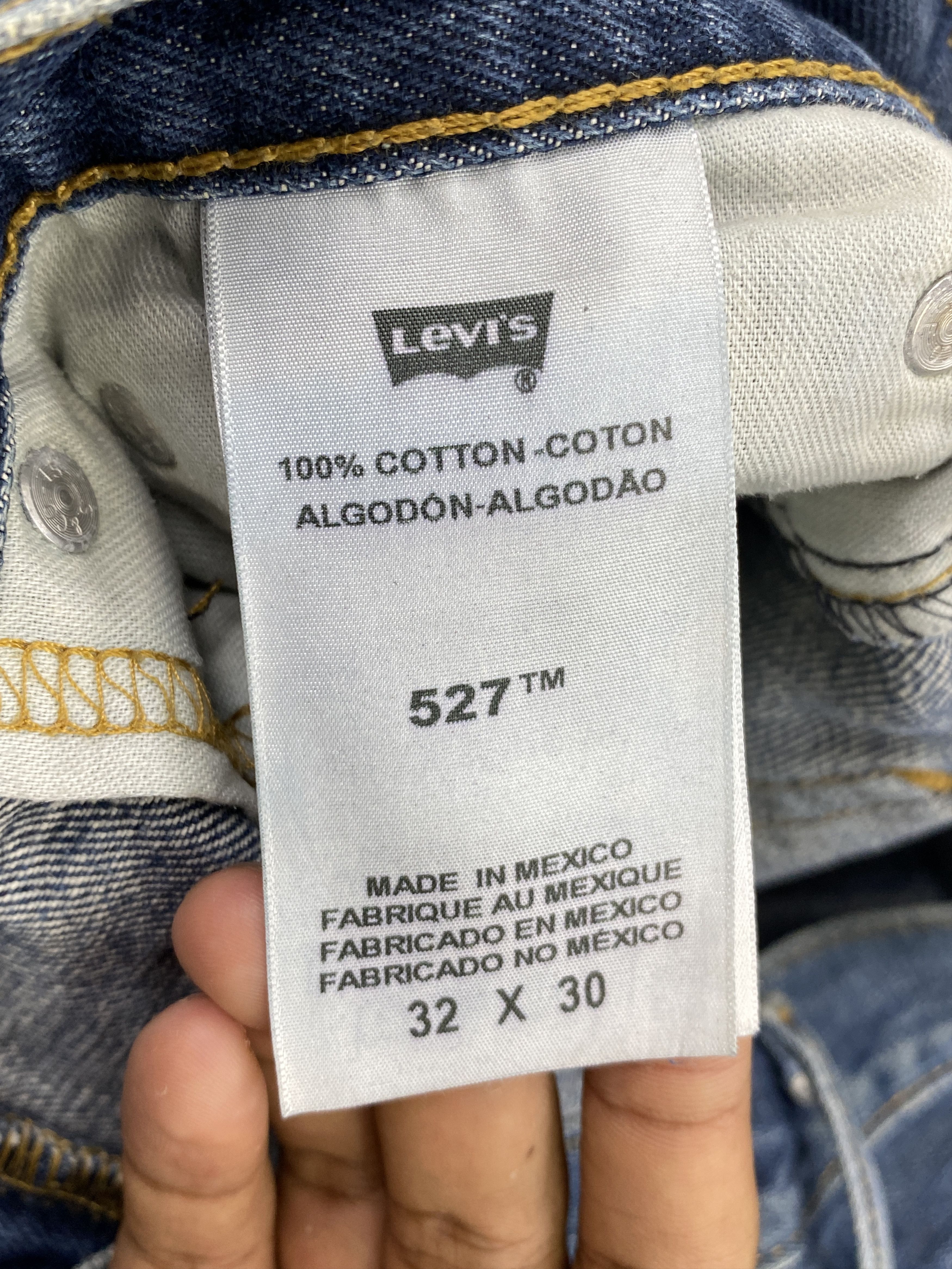 Levi's Vintage Levis 527 Bootcut Faded Blue Jeans DP2593 Size US 32 / EU 48 - 7 Thumbnail