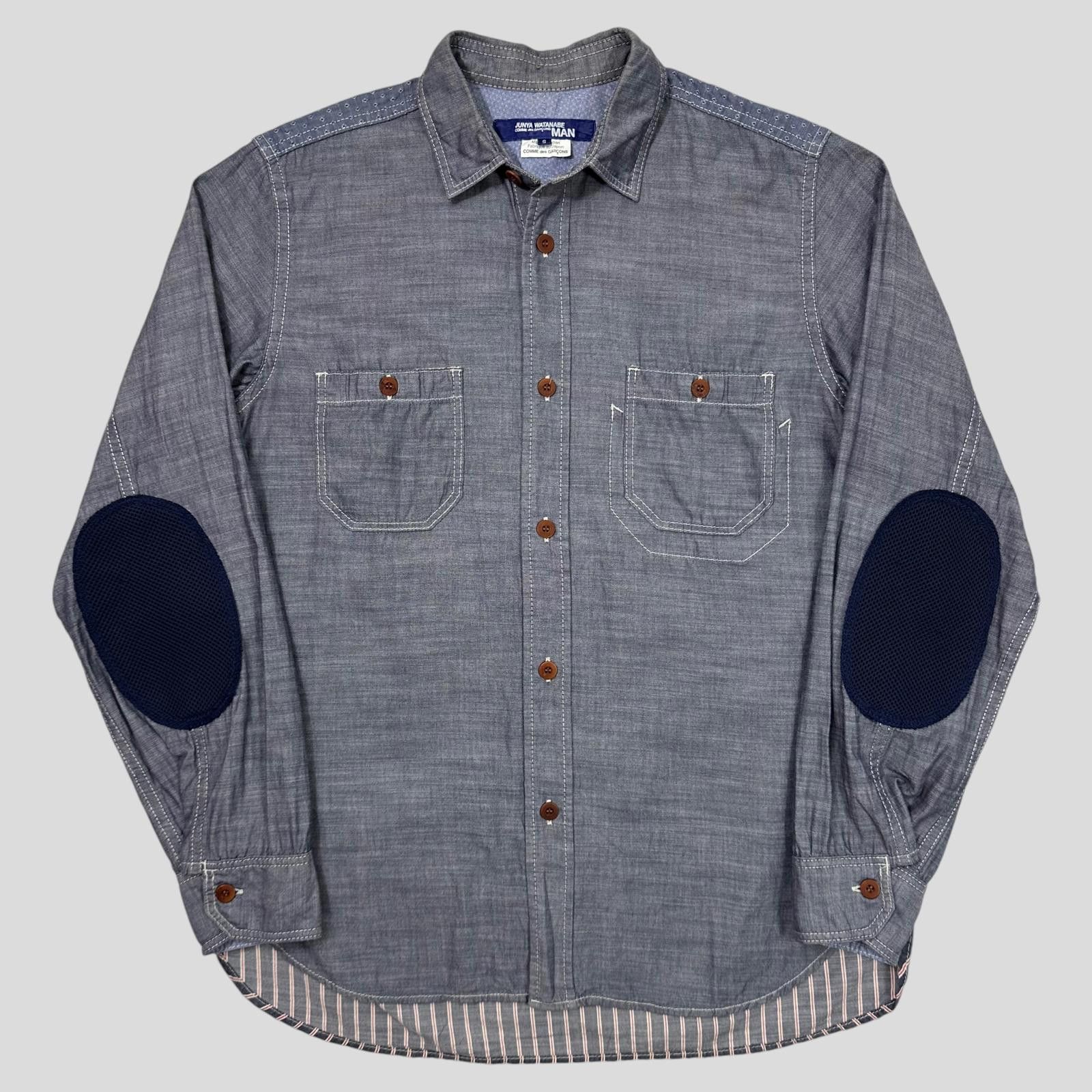 Junya Watanabe Junya Watanabe 2016 Technical Patchwork Shirt - S/M Size US S / EU 44-46 / 1 - 1 Thumbnail