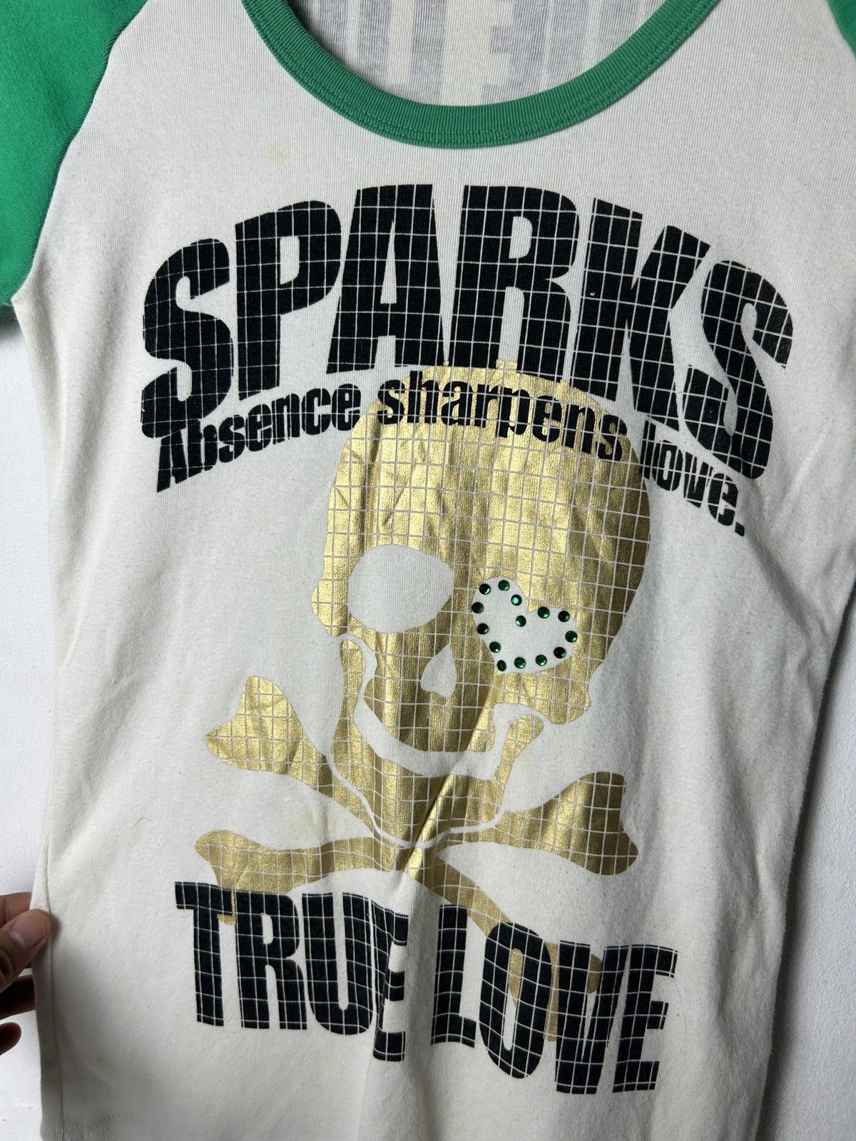 If Six Was Nine Cornflake skull sparks true love women tank japan punk style Size XXS / US 00 / IT 34 - 2 Thumbnail