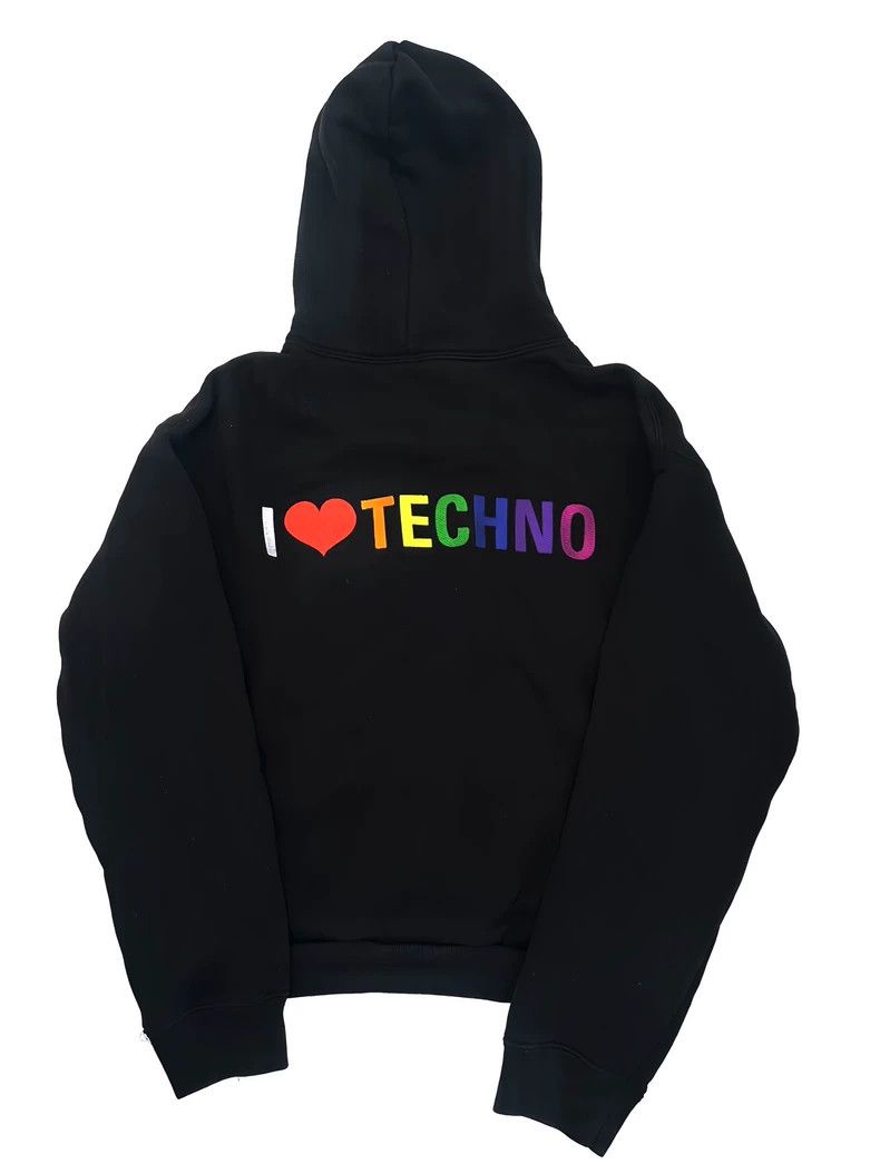 Balenciaga Balenciaga I Love Techno Hoodie Jacket Size US M / EU 48-50 / 2 - 1 Thumbnail