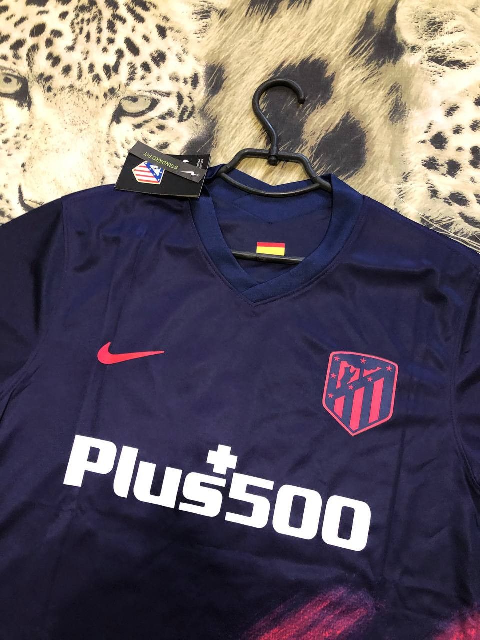 Nike ATLETICO MADRID FOOTBALL SHIRT SOCCER JERSEY NIKE Size US L / EU 52-54 / 3 - 9 Thumbnail