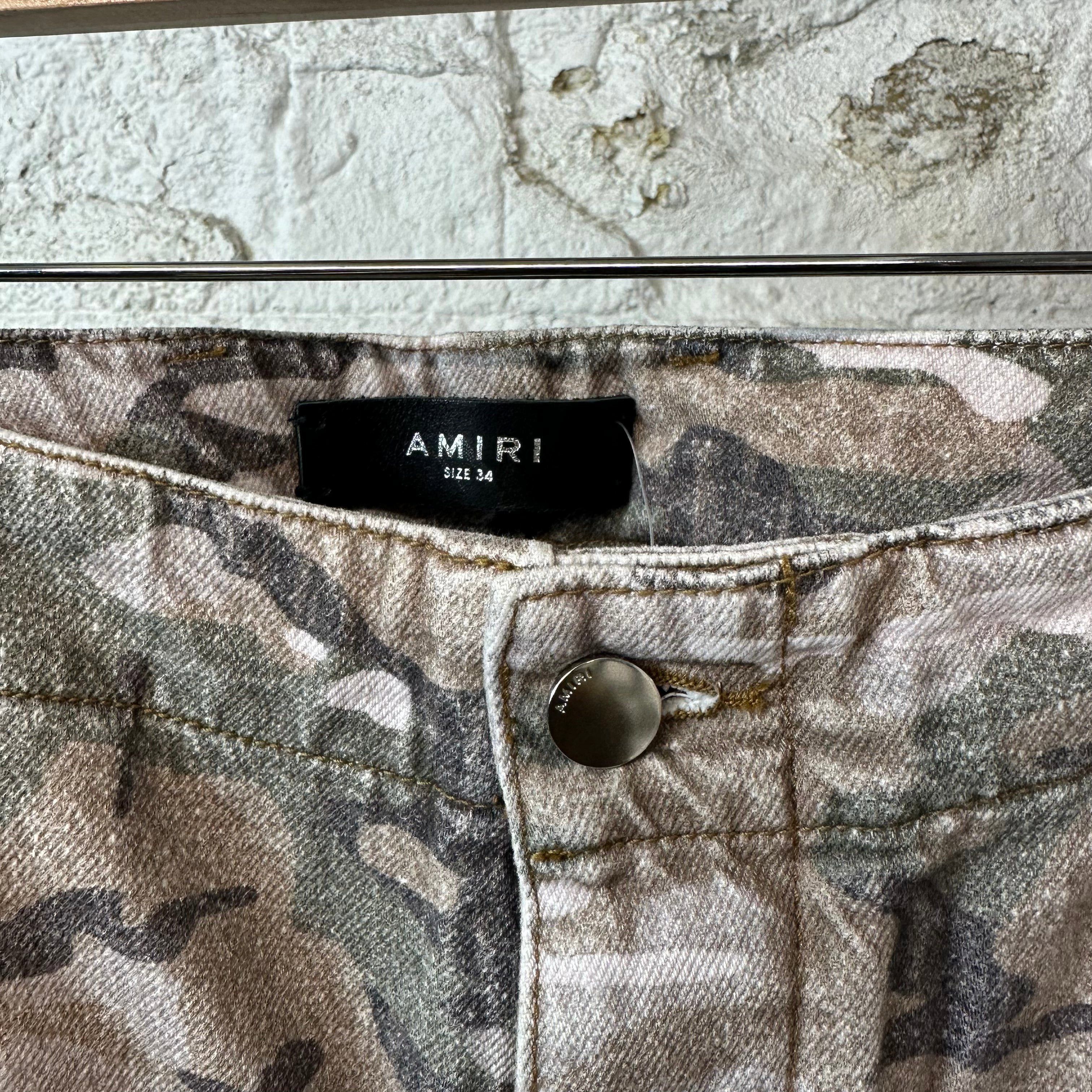 Amiri Amiri Kick Flare Camo Pants Sz 34 Size US 34 / EU 50 - 3 Thumbnail