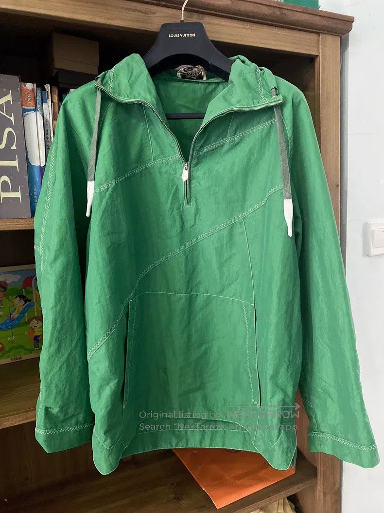 Hermes Hermes Men's green windbreaker Size US S / EU 44-46 / 1 - 2 Thumbnail