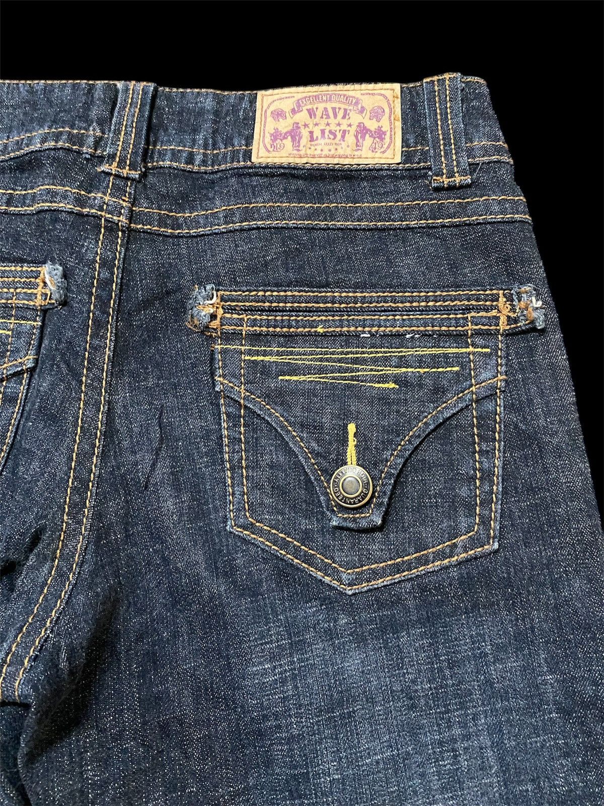 Japanese Brand × Le Grande Bleu (L.G.B.) × Tornado Mart Flare Jeans Japanese Wave List Stretchable Premium Jeans Size US 28 / EU 44 - 2 Thumbnail