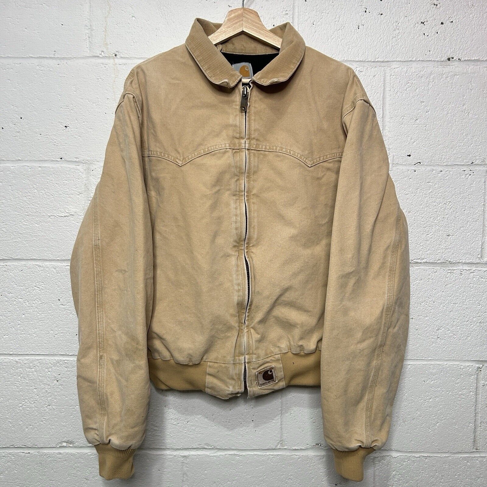 Carhartt Vintage Carhartt Quilt-Lined Santa Fe Jacket “Wheat” J14 WET Size US L / EU 52-54 / 3 - 1 Thumbnail