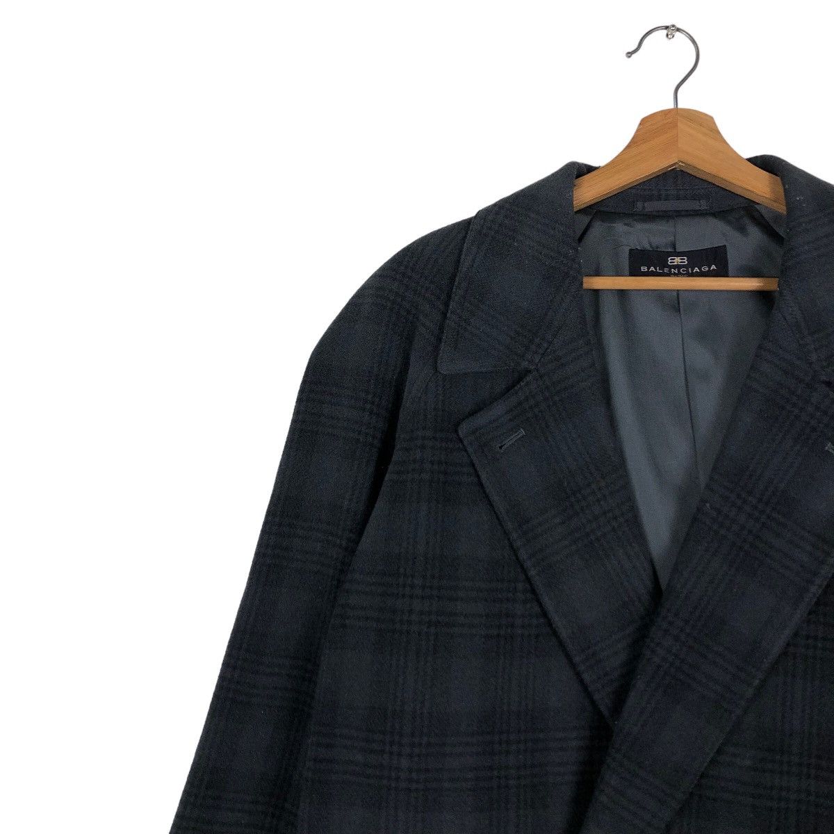 Balenciaga 🔥Vintage Wool Jacket Balenciaga Paris Double Breast Casual Size US M / EU 48-50 / 2 - 6 Thumbnail