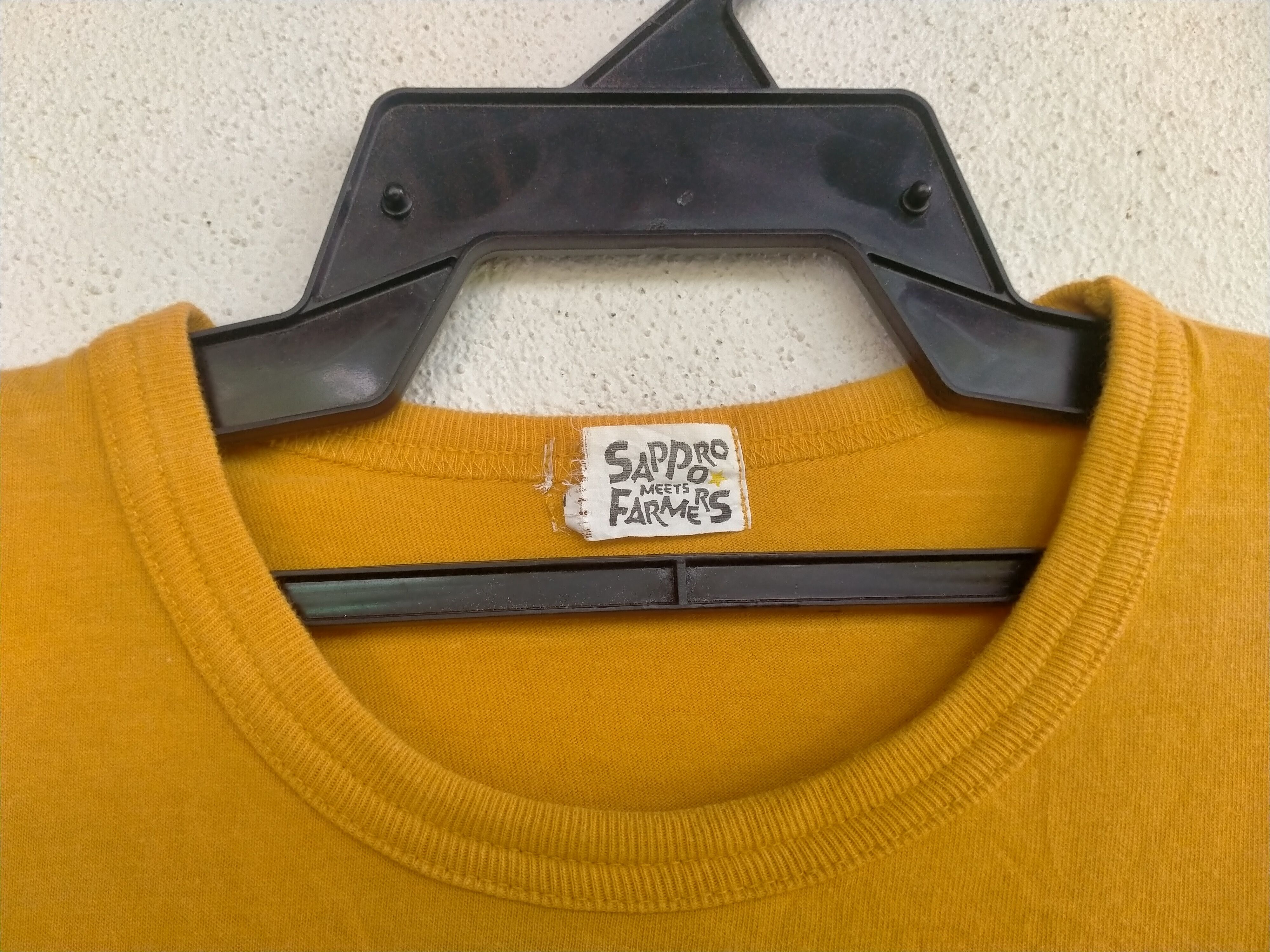Japanese Brand × Vintage Vintage Sapporo Farmers Distressed t-shirt Size US L / EU 52-54 / 3 - 3 Thumbnail