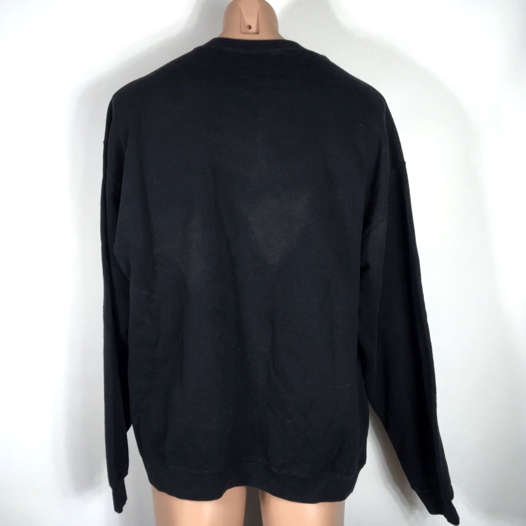 Delta VTG 90s Preserve Marine Life Earth Everyday San Diego Black Sweatshirt XL USA Delta Grunge Long Sleeve Cotton Blend Decorated Kid? Size US XL / EU 56 / 4 - 2 Thumbnail