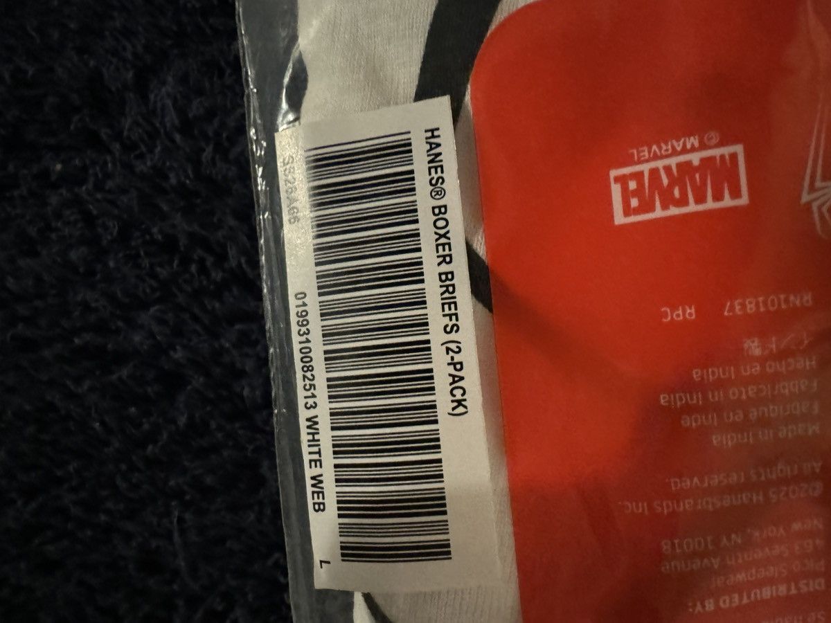 Supreme Supreme Hanes Spider-Man Boxer Briefs Size ONE SIZE - 4 Thumbnail