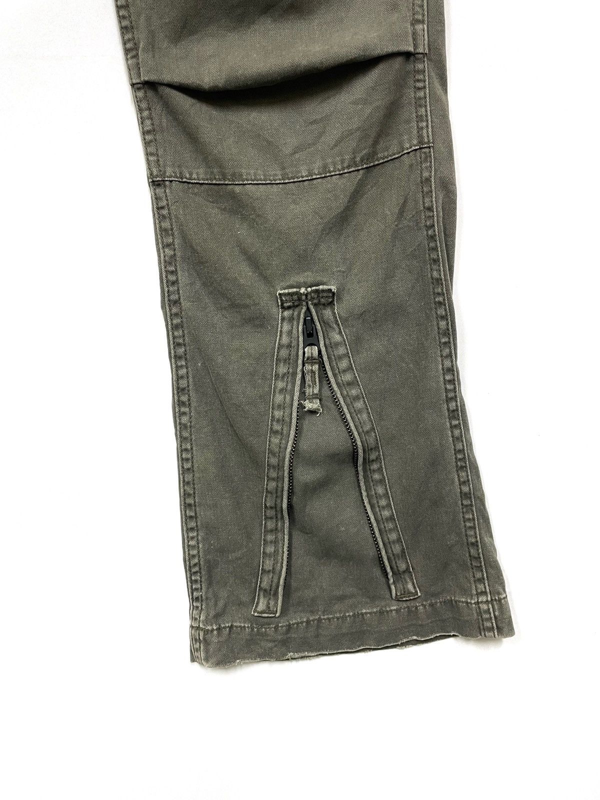 Alpha Industries × Vintage Flare !! Vintage 90s Cargo by Alpha Industries Size US 34 / EU 50 - 5 Thumbnail