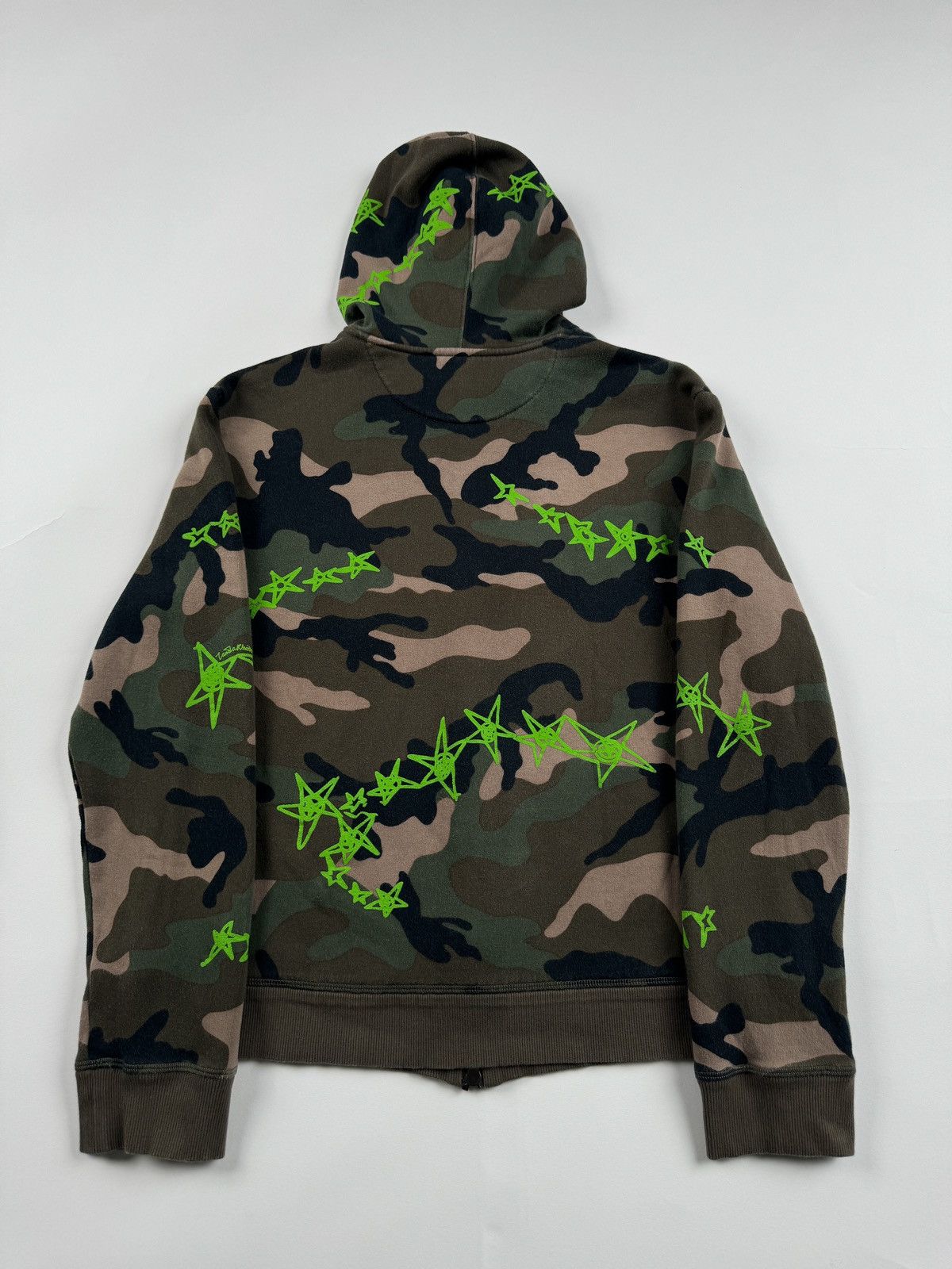 Valentino Valentino Camo Zip Up Hoodie Size US S / EU 44-46 / 1 - 5 Thumbnail