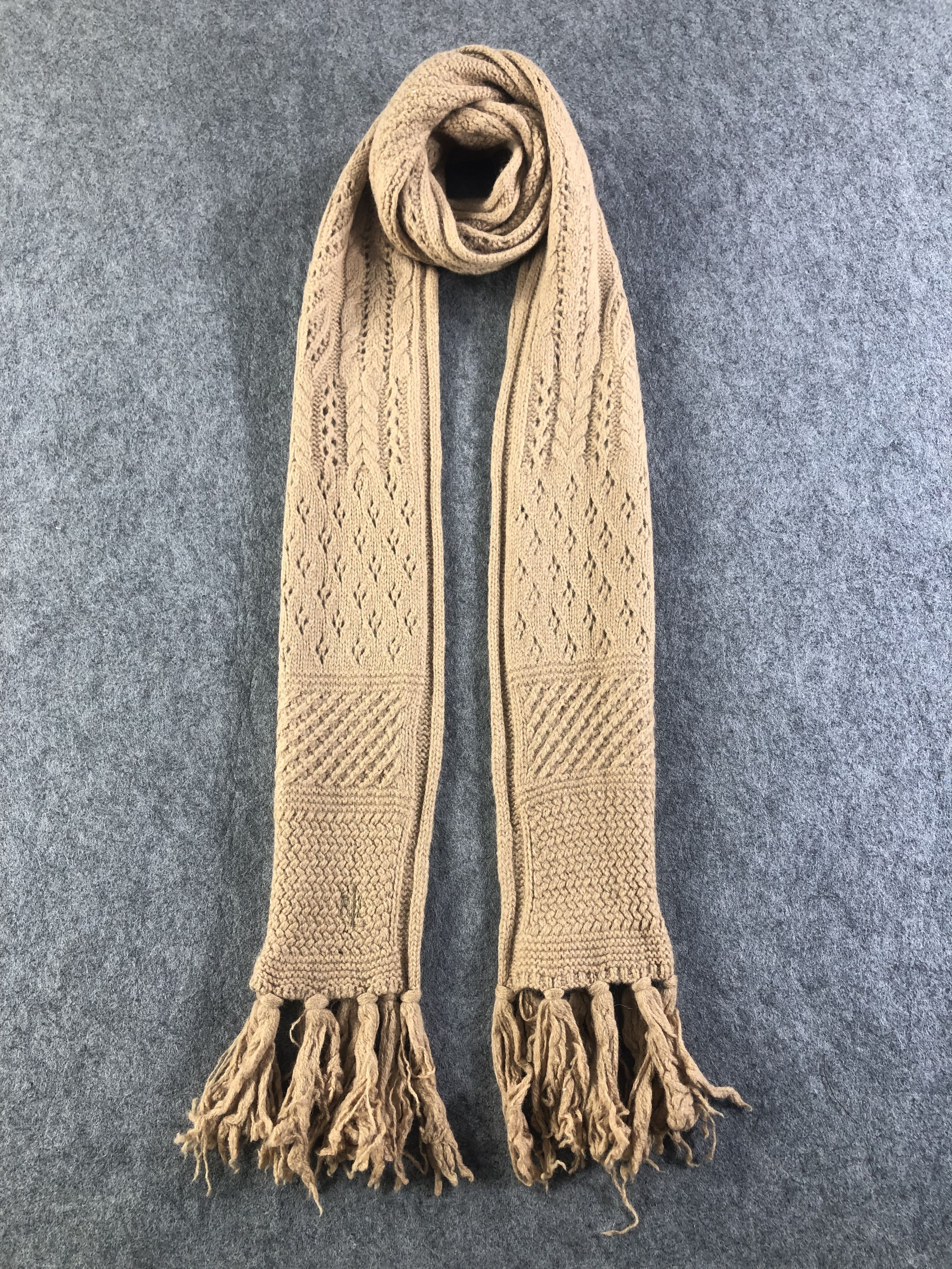 Polo Ralph Lauren Ralph Lauren Knit Scarf / Muffler / Neckwear Size ONE SIZE - 1 Thumbnail