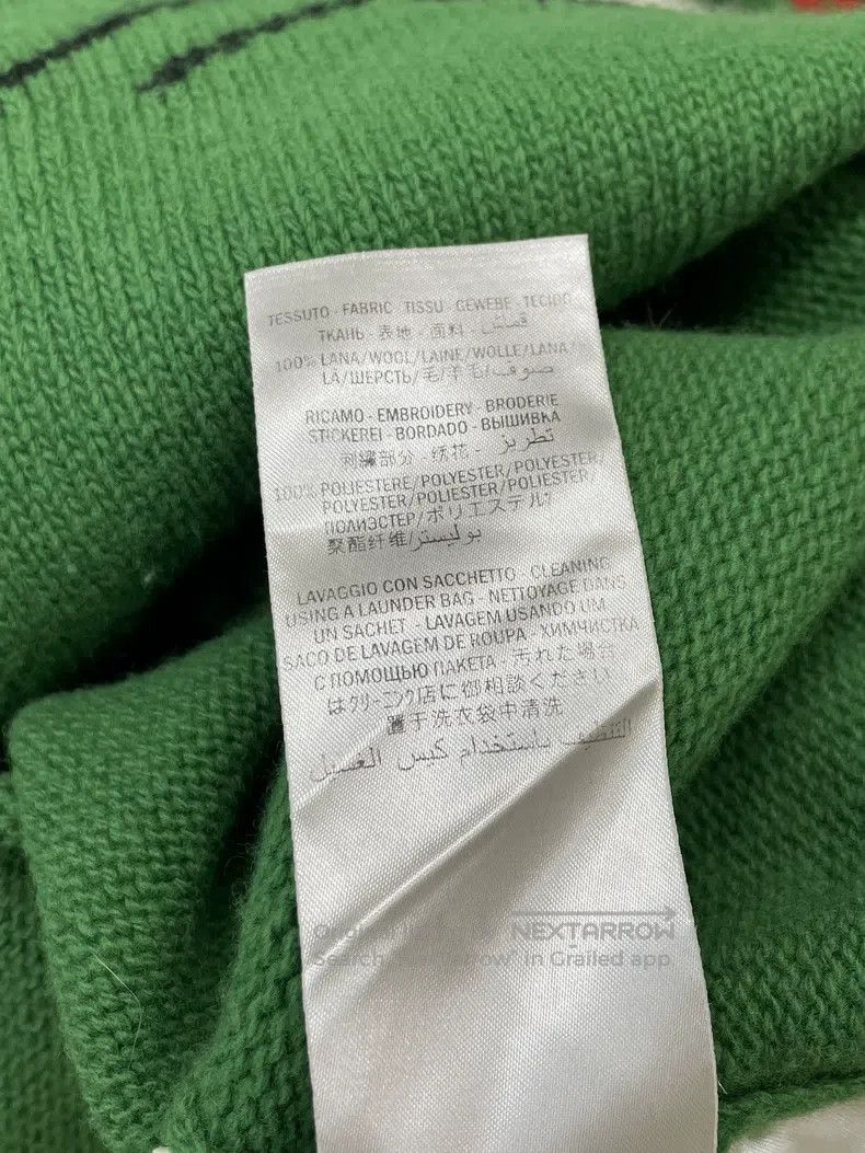 Gucci Gucci Green Rabbit Brother Sweater Knitwear sweater Size US M / EU 48-50 / 2 - 6 Thumbnail