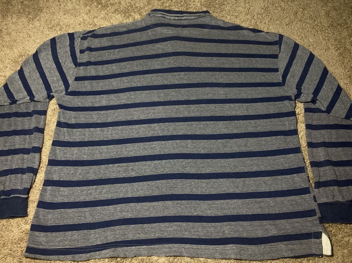 Bape 1998 Bape Striped Polo Vintage 90s OG Nigo Baggy Size US XL / EU 56 / 4 - 9 Thumbnail