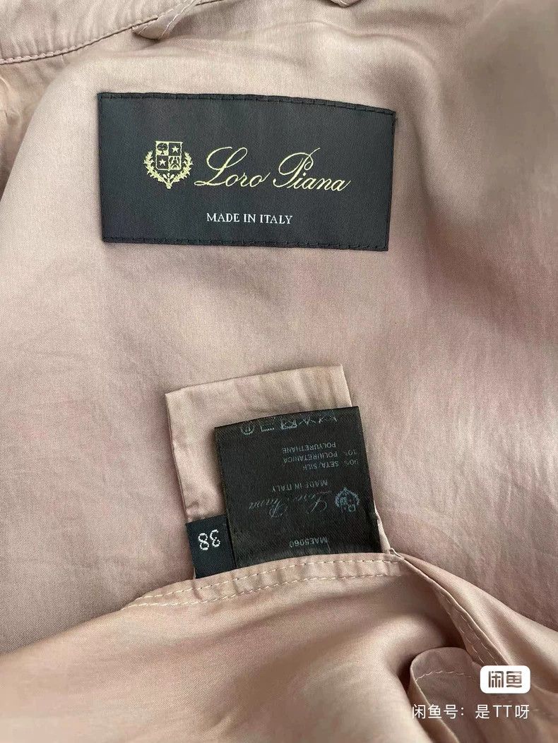 Loro Piana LORO PIANA Pink classic style traveler's coat Size XS / US 0-2 / IT 36-38 - 3 Thumbnail
